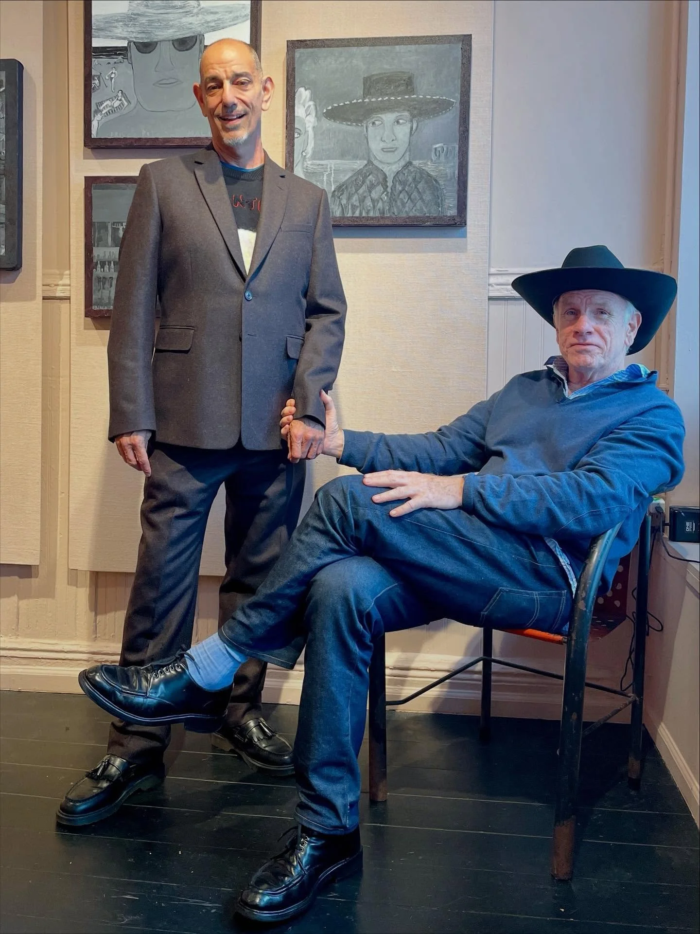 Frisco Pete opening today, Oct 12, at Elliot Templeton &mdash; with @tabboonyc @jackpierson9 
@elliotttempletonfinearts @friscopetefanpage