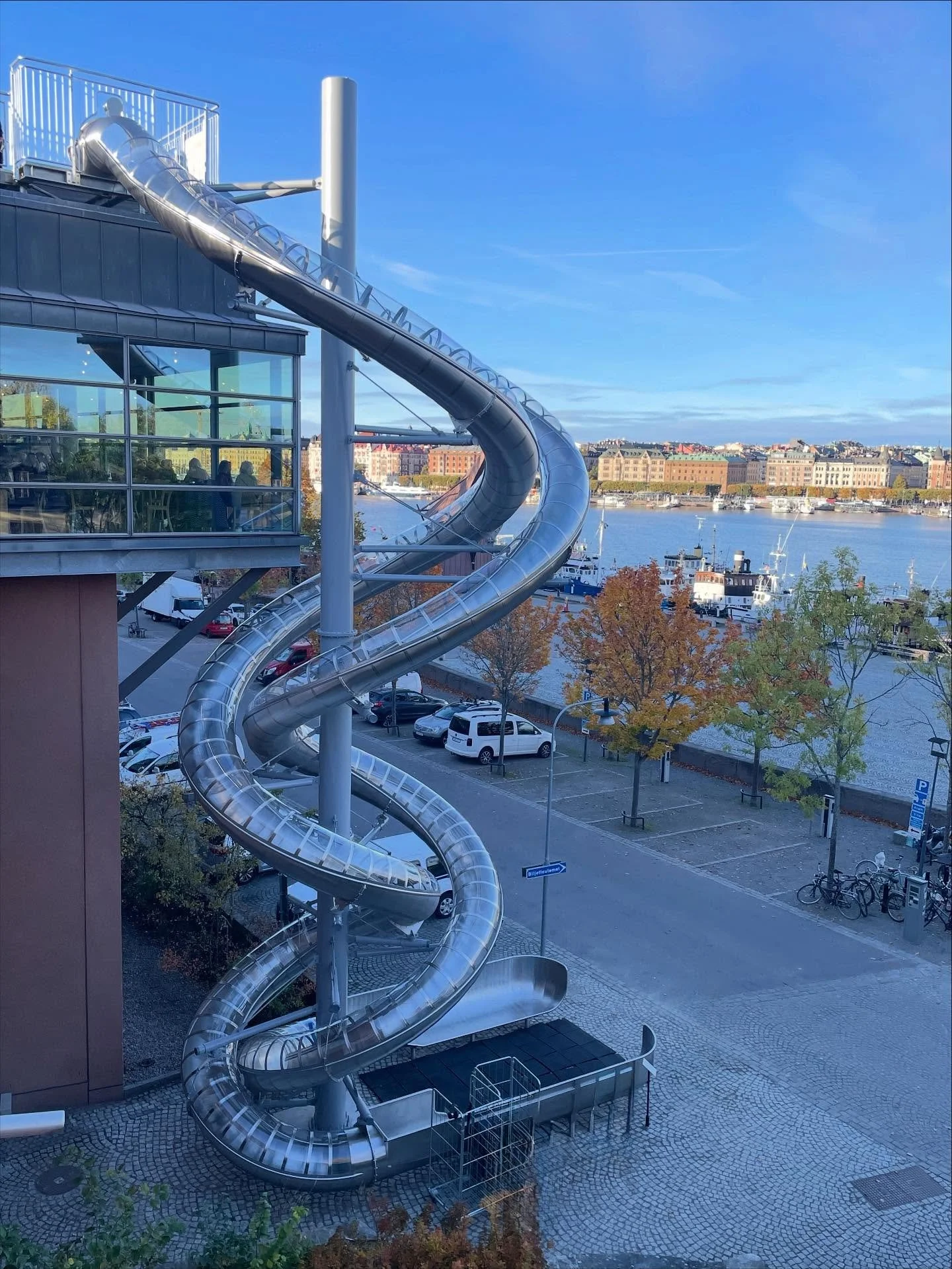 10 14 25 &mdash; Stockholm: from Carsten H&ouml;ller studio; to an exhibition of work by Hendl Helen Mirra at Nordenhake and works on view by Sarah Crowner and Frida Escobedo; to Moderna Museet, with a slyly subversive exhibition of embroidered stori