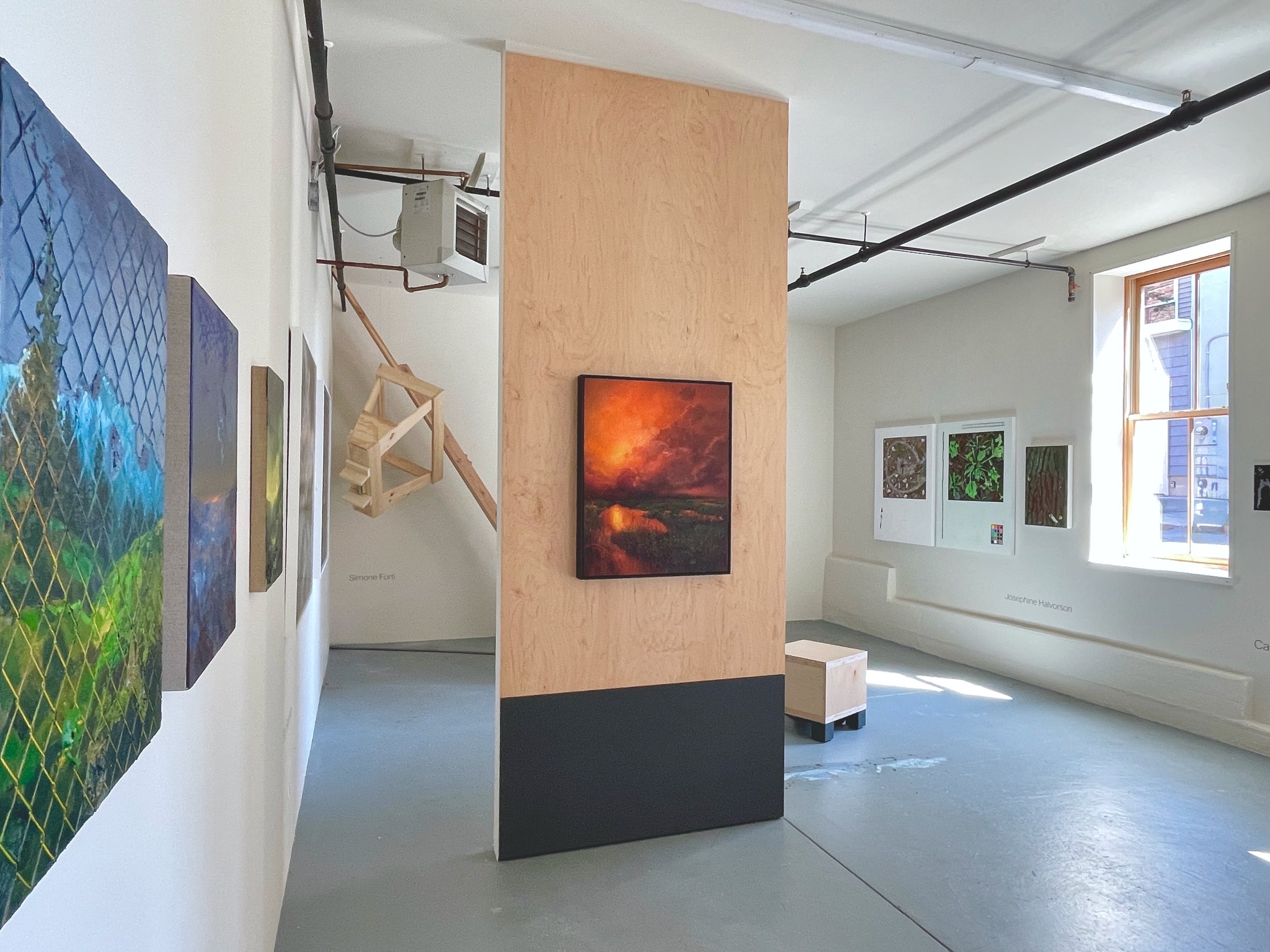  Installation view,&nbsp; Relational Landscapes , Spritz3000, Catskill, New York 