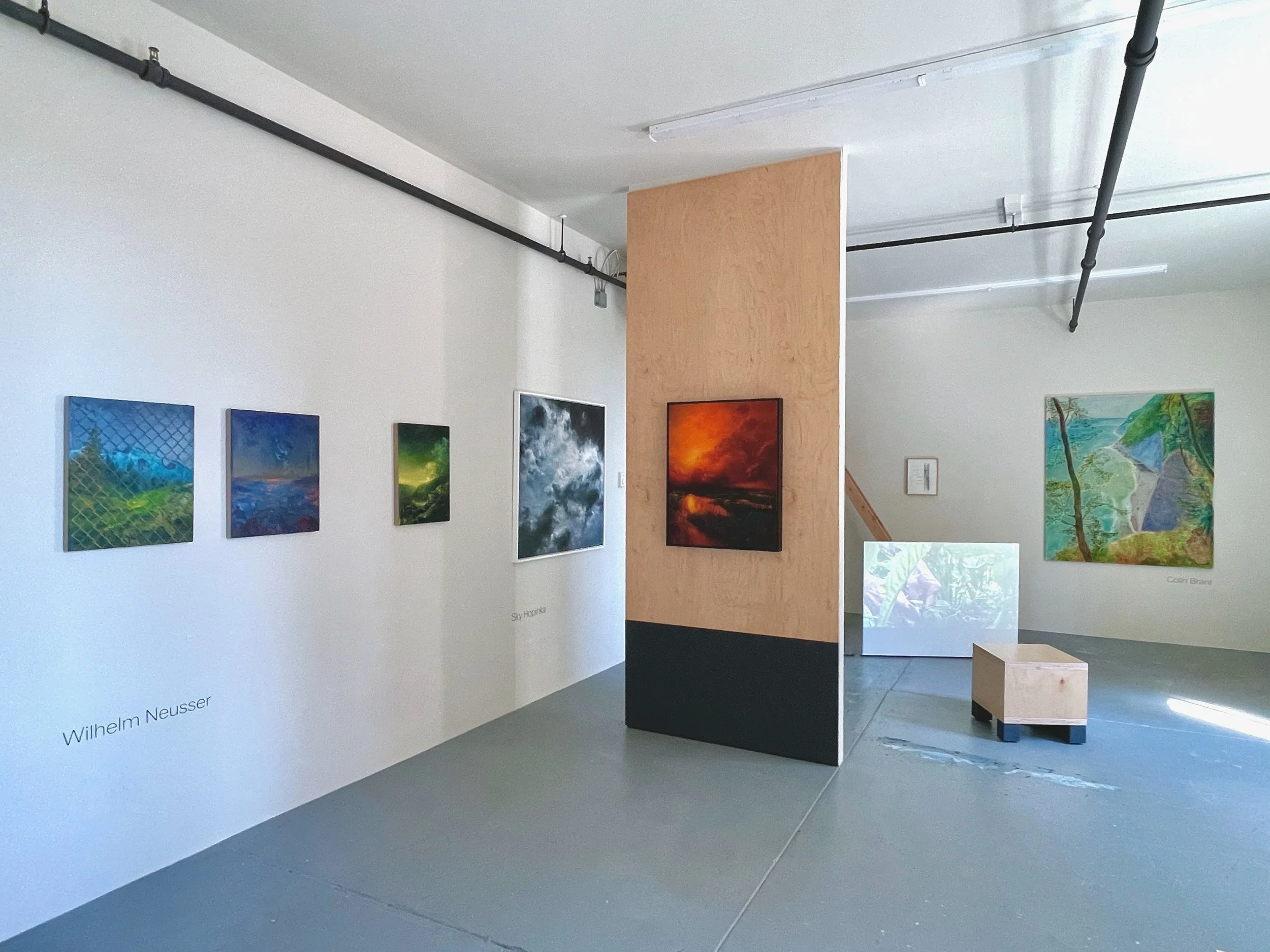  Installation view,&nbsp; Relational Landscapes , Spritz3000, Catskill, New York 