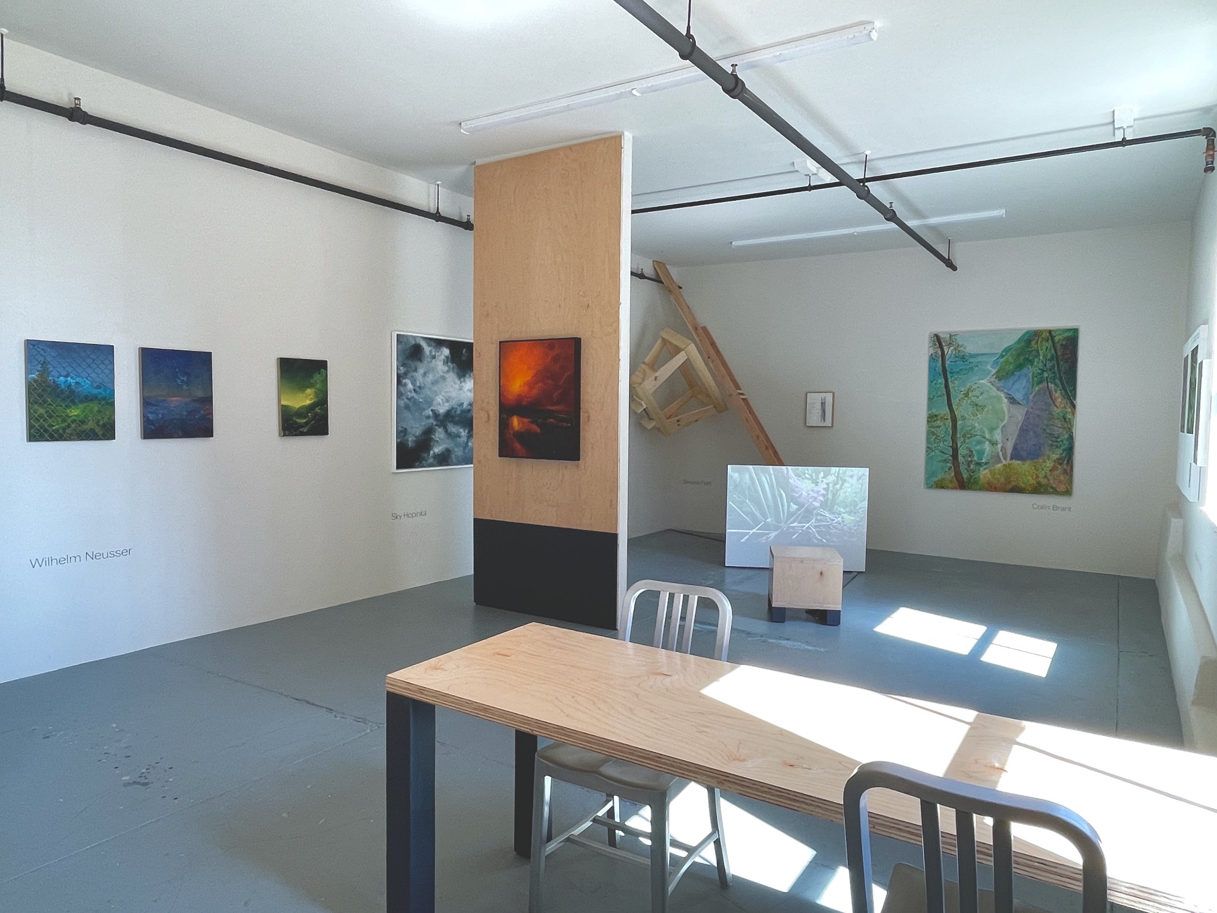  Installation view,&nbsp; Relational Landscapes , Spritz3000, Catskill, New York 