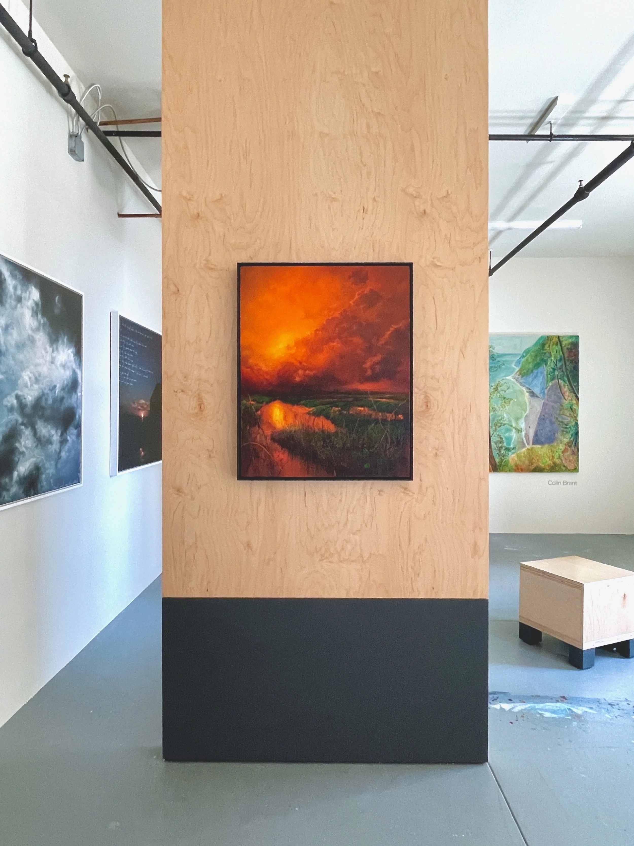  Installation view,&nbsp; Relational Landscapes , Spritz3000, Catskill, New York 