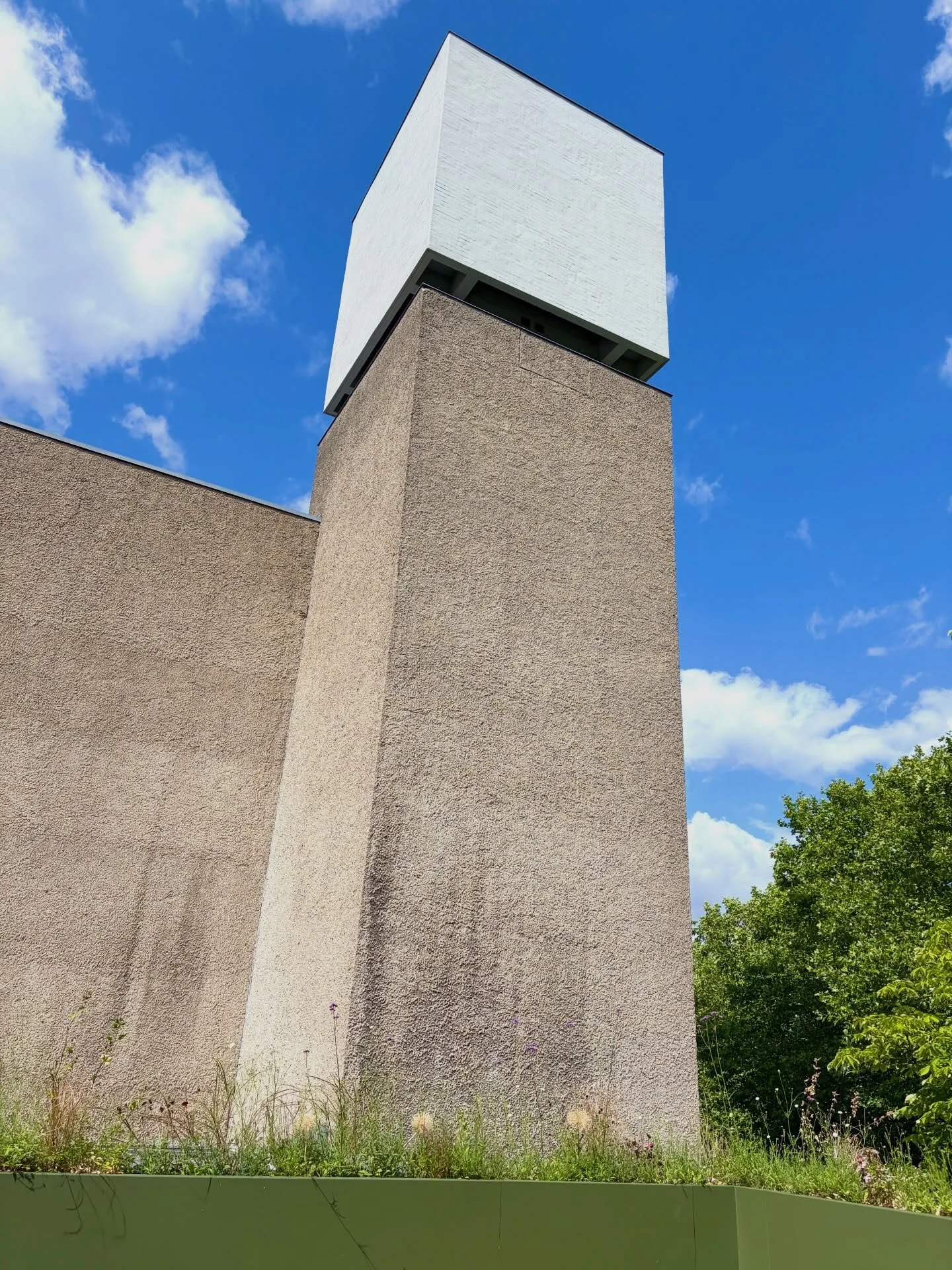 This is the beautiful St. Agnes built around 1967 by the great Werner D&uuml;ttmann who designed so many other incredible buildings in Berlin. Many years ago&mdash;fall 2012&mdash;St. Agnes hosted an open house prior to the church undergoing construc