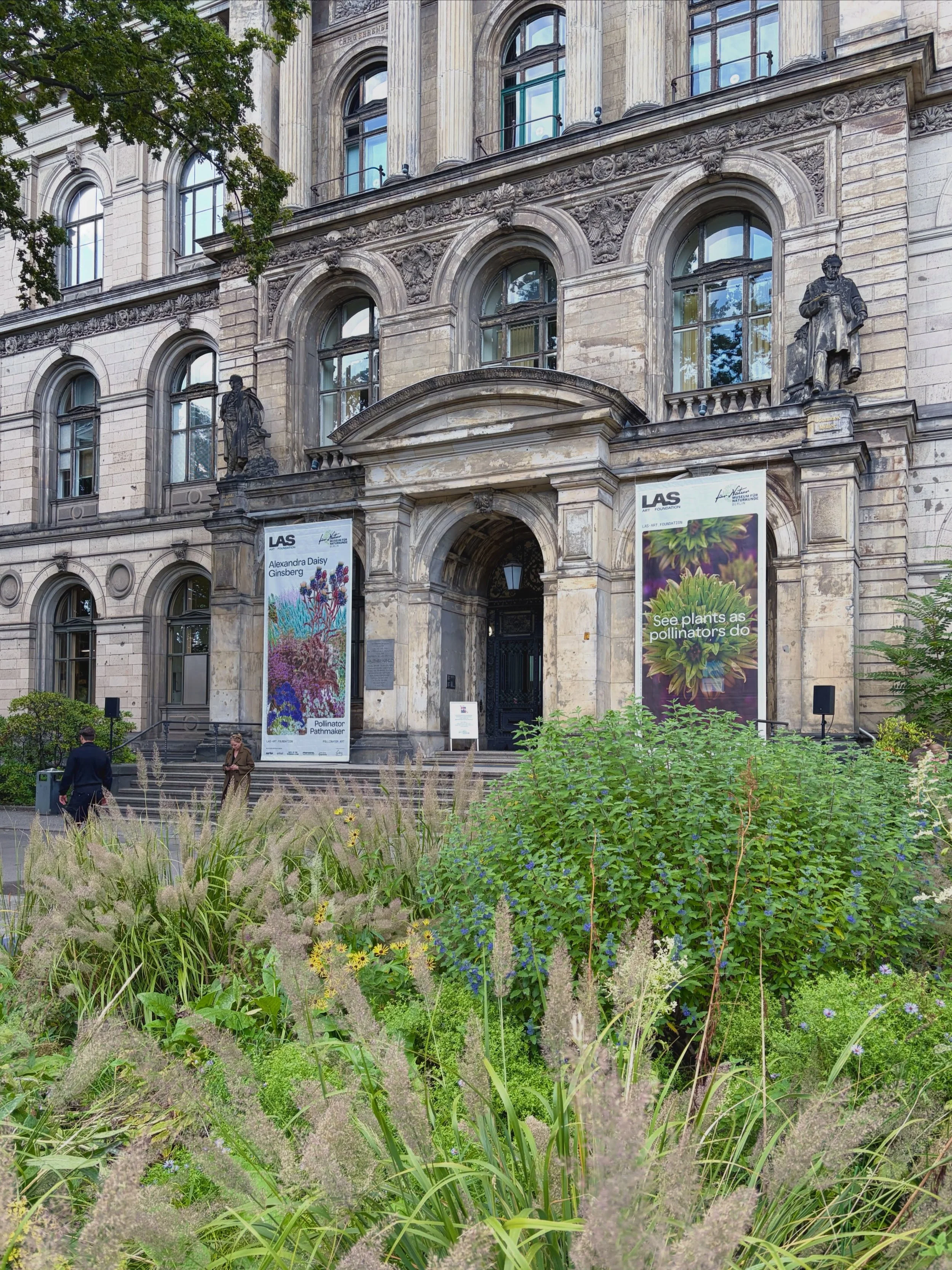 All summer, I cycled past this garden in front of Berlin&rsquo;s Museum f&uuml;r Naturkunde, watching it grow into a glorious jumble of towering plants and late-summer blooms.

The garden is &ldquo;Pollinator Pathmaker&rdquo; by London-based artist A