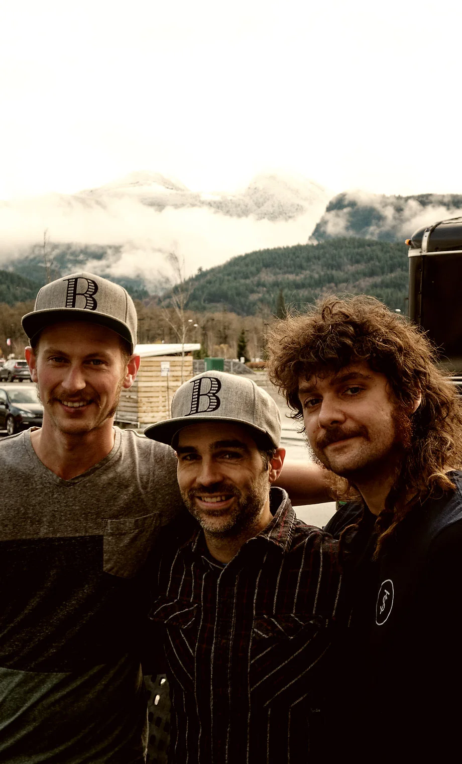 The brewing team at Back Country, Squamish