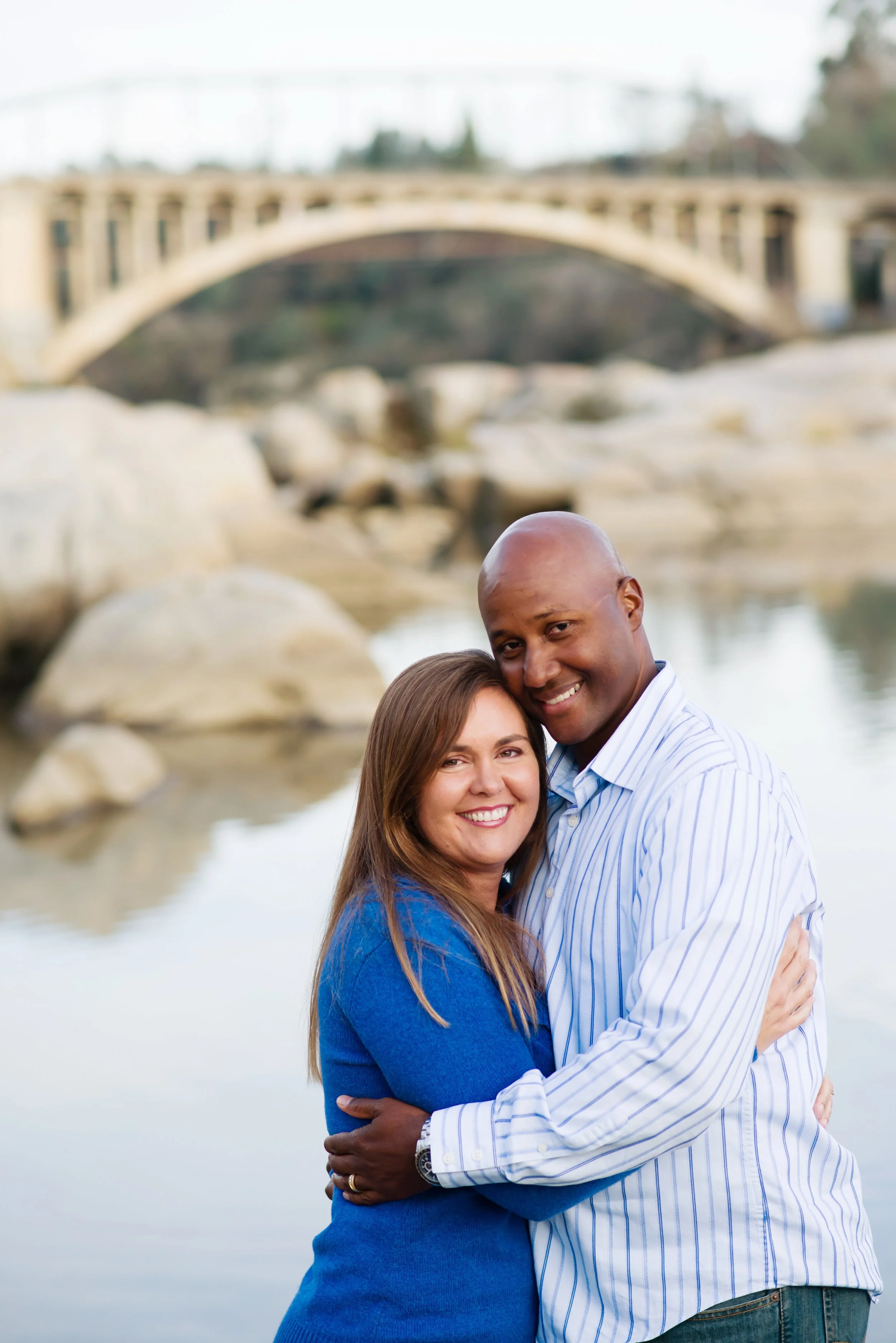 Tiffany Duckens and her husband, Myron