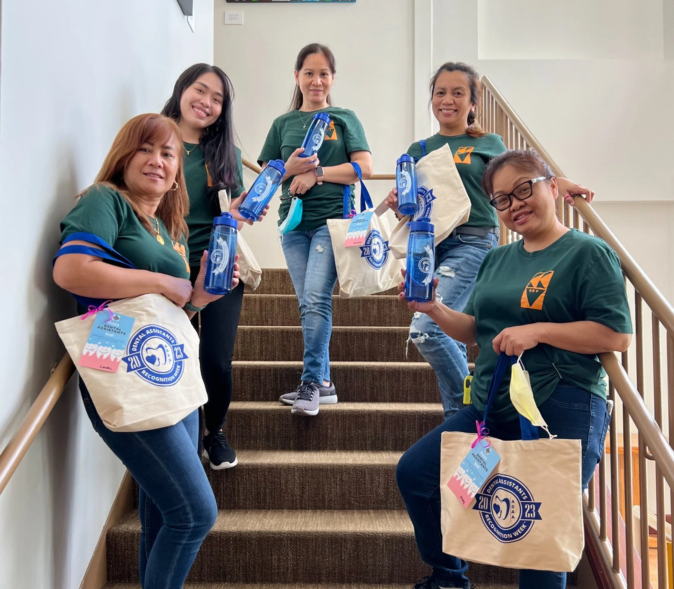 Supporting our dental team k kua kalihi valley
