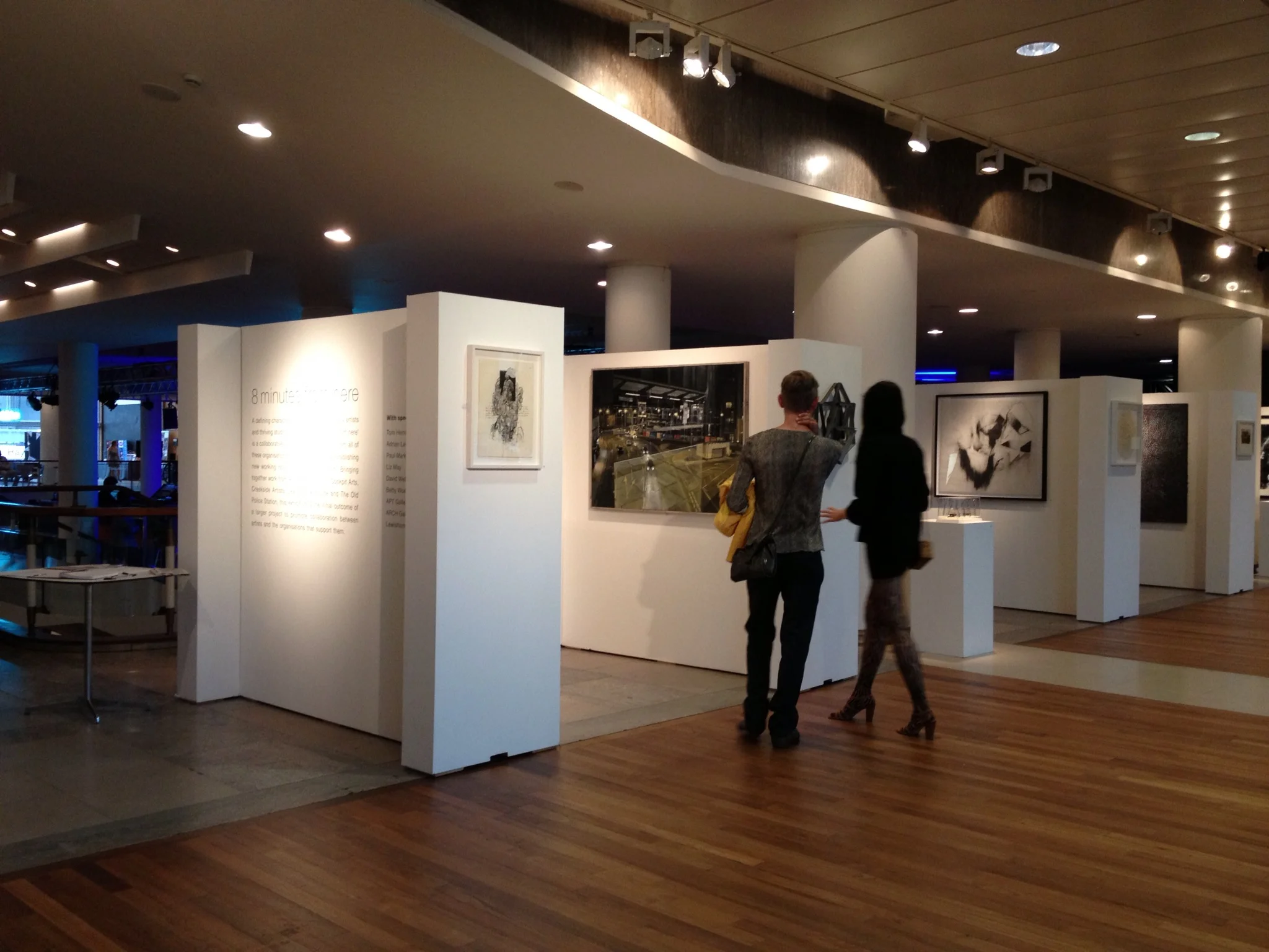 'Deptford Lights' on display at Royal Festival Hall - Southbank, London