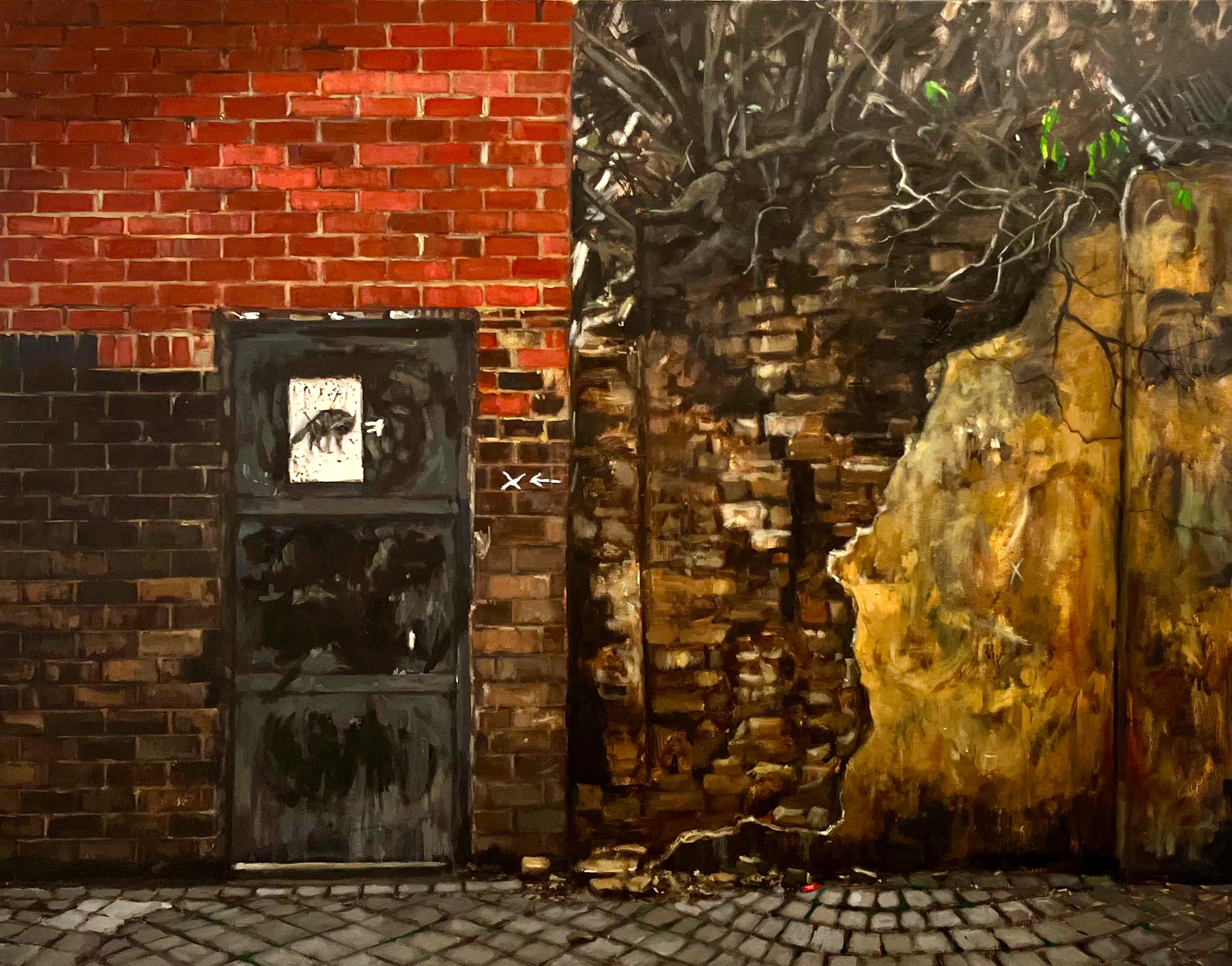 Crumbling Wall Peckham