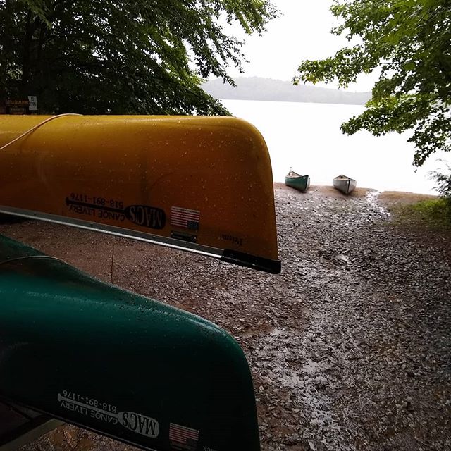 Little Clear Pond inspirational thought of the day: rain today just means more water to paddle in tomorrow.
.
.
.
#welikeraintoo #macscanoelivery #adirondacks #90miler #adirondackcanoeclassic #adks #paddleadk #rainyday #rainydayoutside #wewontmelt