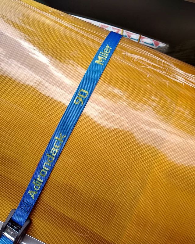 The custom NRS straps are in! .
.
All 2019 90 Miler paddlers who also paddle in the Long Lake Long Boat Regatta on 9/21/19 will get a complimentary set of 'Adirondack 90 Miler' logoed NRS buckle bumper straps!
.
.
Registration starts at 930am on race