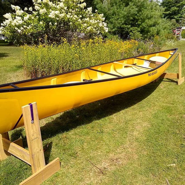 Those black gunwales are looking sharp on this Minnesota II!
.
.
Give us a call or stop by the shop to discuss all the new or used canoes and kayaks for sale.
.
.
#macscanoelivery #newcanoe #usedcanoe #endofseasonsale