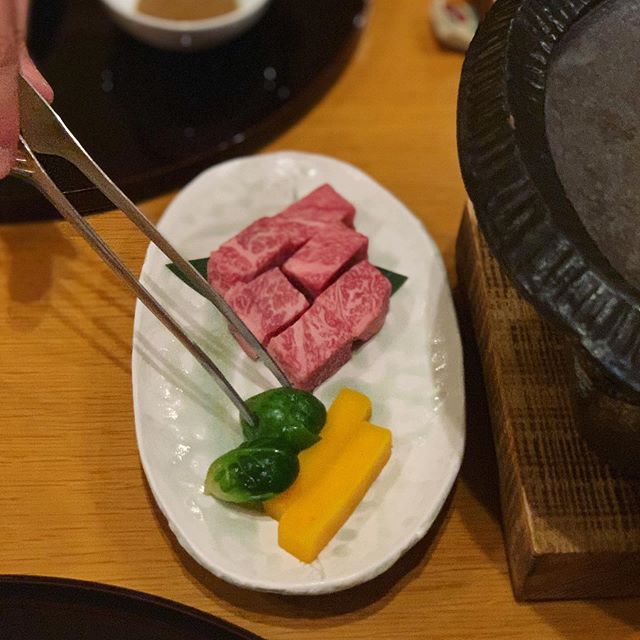 Eat your veggies, kids.
.
.
.
.
.
#foodie #eeeeeats #noleftovers #wagyu #hakone #japan #japaneats