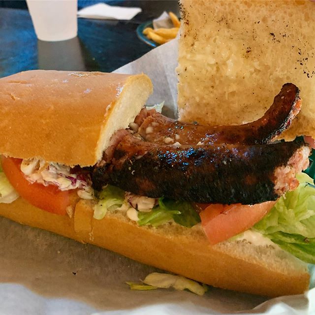 Alligator po&rsquo; boys in New Orleans transcend summer
.
.
.
.
.
#poboy #nola #neworleans #foodie #eeeeeats #sandwichporn #alligator