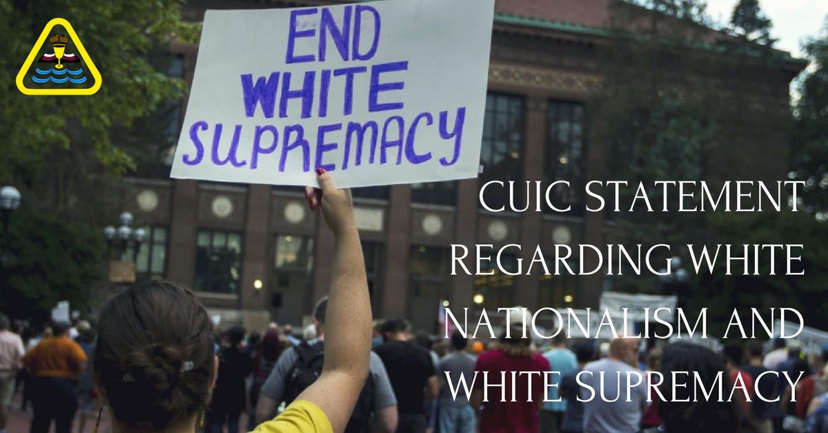 Churches	Uniting in Christ’s (CUIC) Statement on White Nationalism and White Supremacism