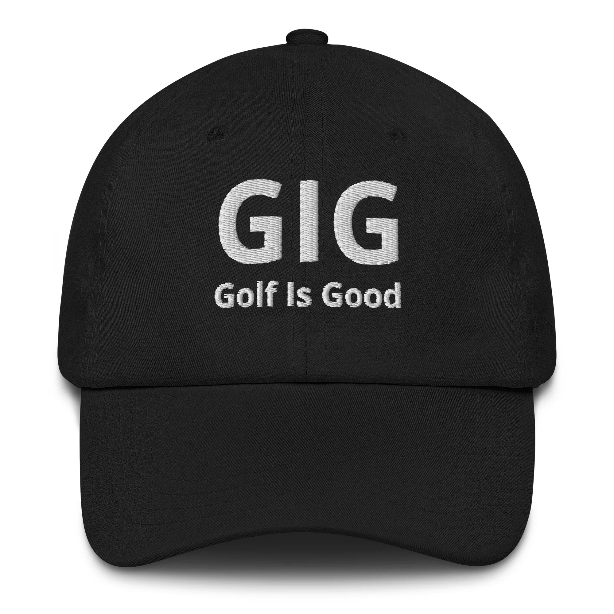 GIG Golf Is Good Dad Cap – Classic Low-Profile Golf Hat for Everyday Wear