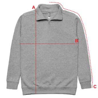Quarter Zip Pull Over