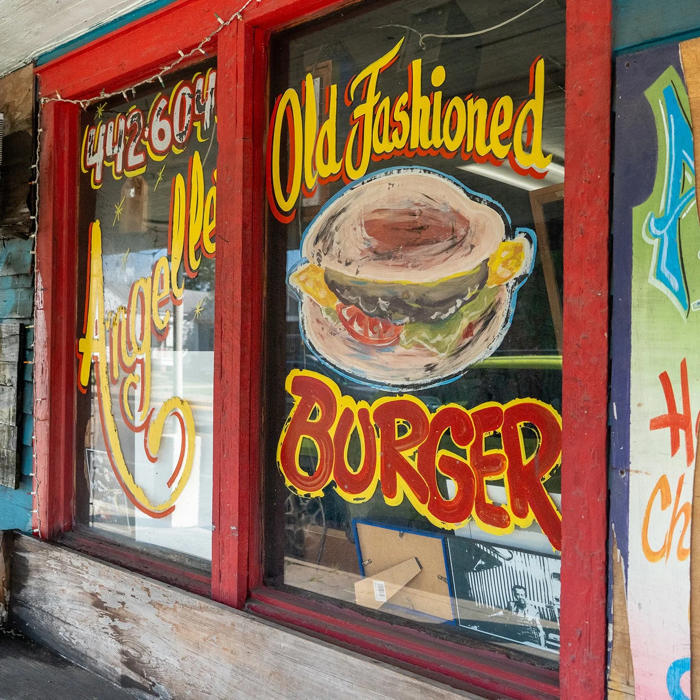 Old fashioned burger.