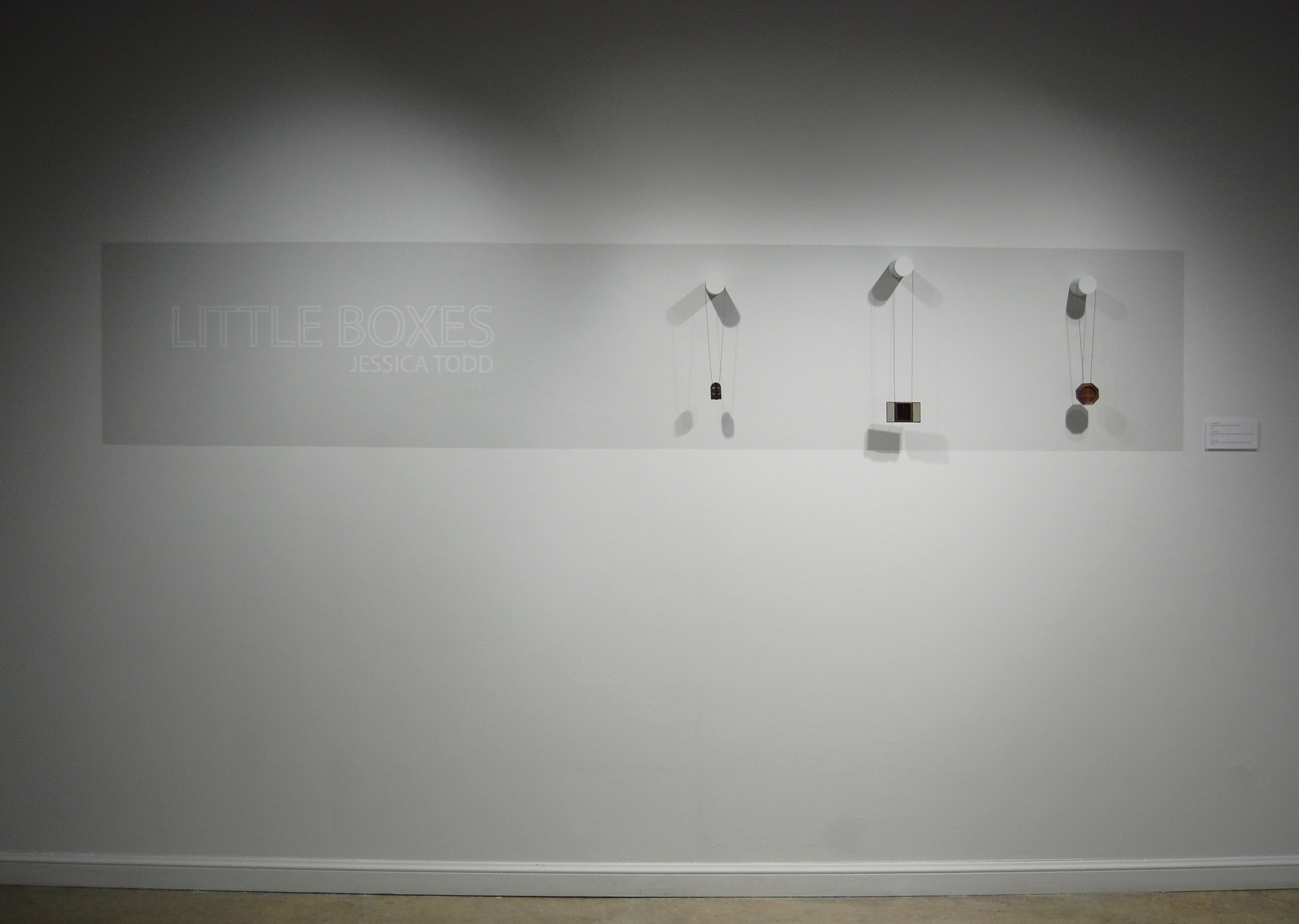  Figure 19:  Little Boxes  Installation View 4 