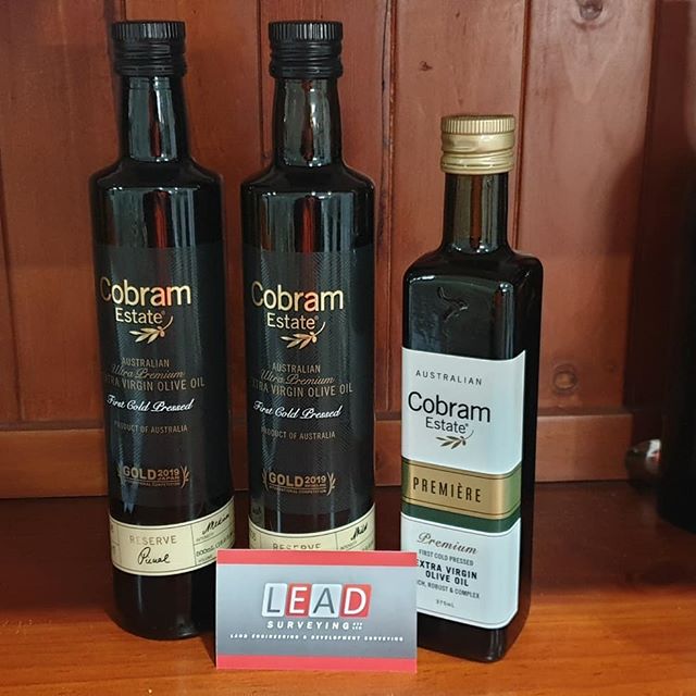 Thanks to the guys at @cobramestate for the kind gift we received today. 
Been a pleasure helping you with your latest tree plantation and looking forward to this year's works. 
Awesome to have Australia's number 1 Olive Oil supporting small business