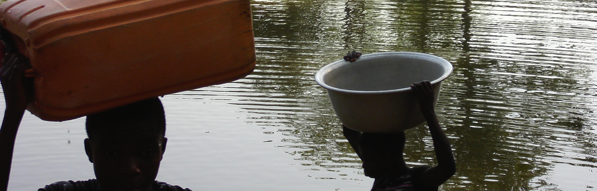 Your children collecting water