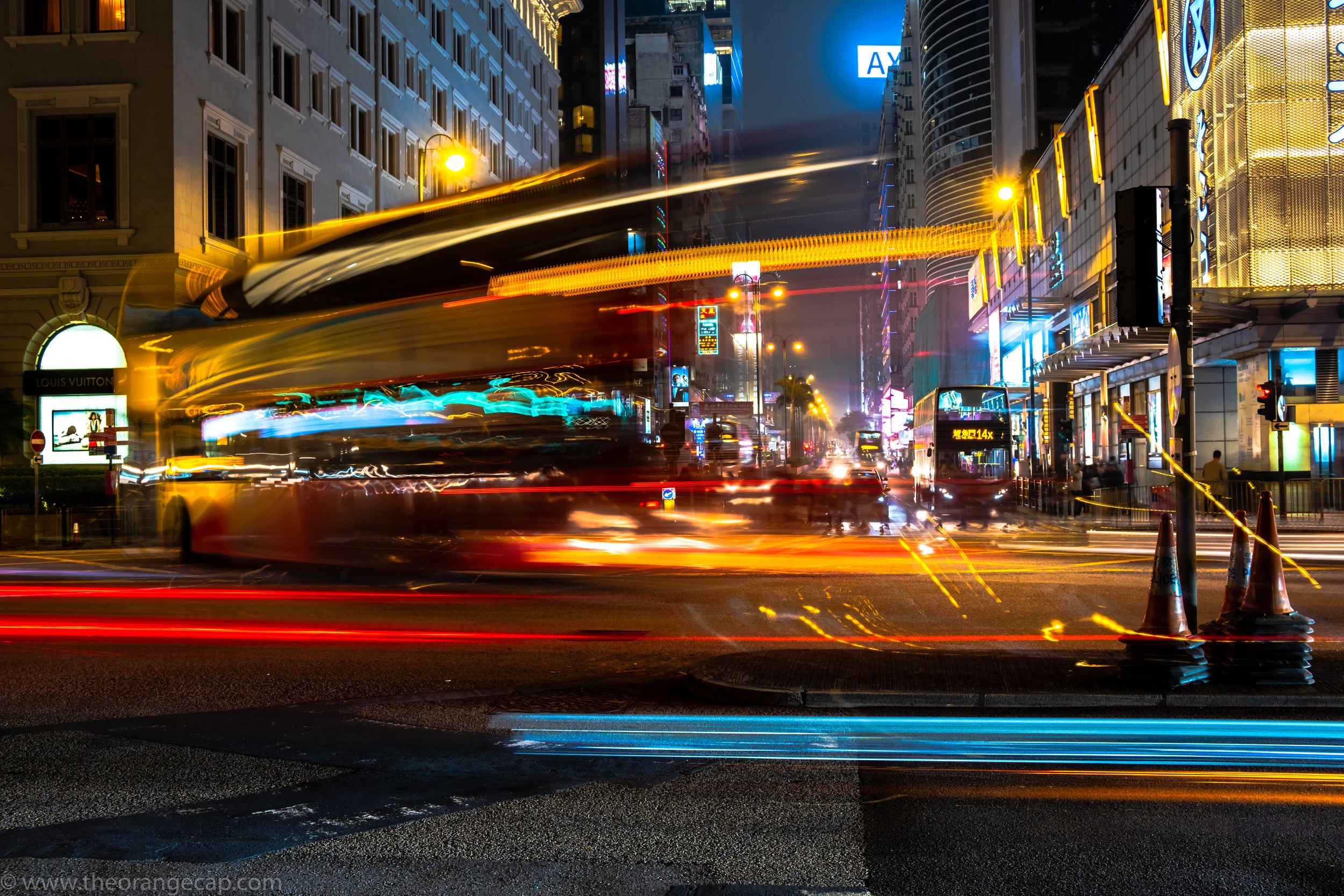 Bustling Busses of Tsim Sha Tsui