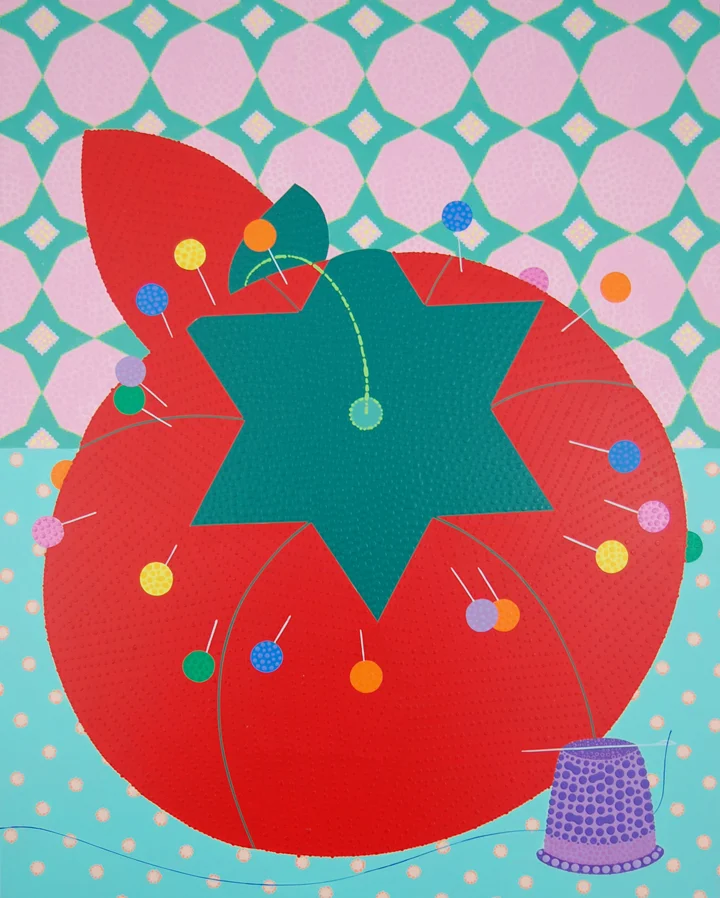 Pincushion with Thimble