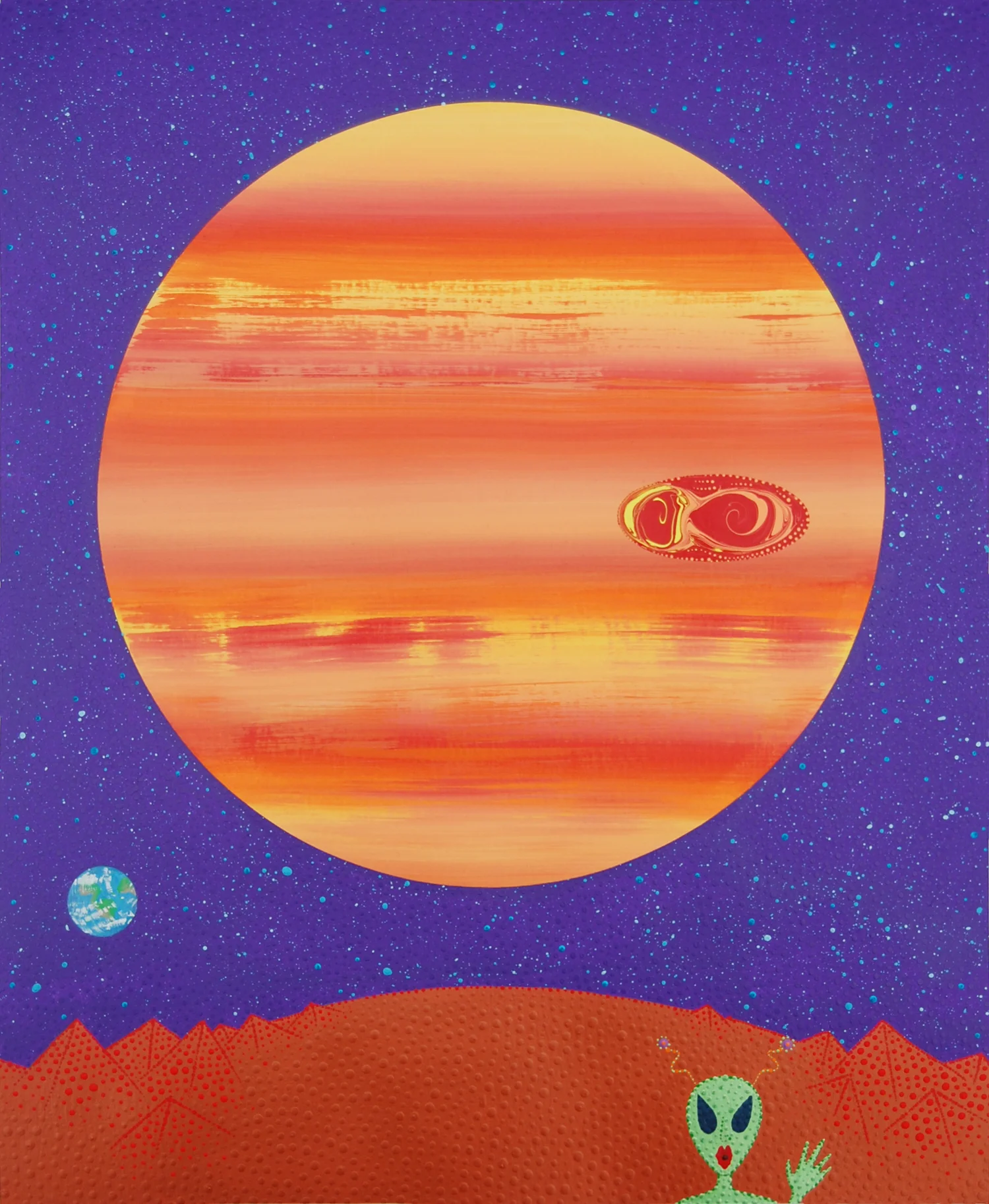 Jupiter from Mars