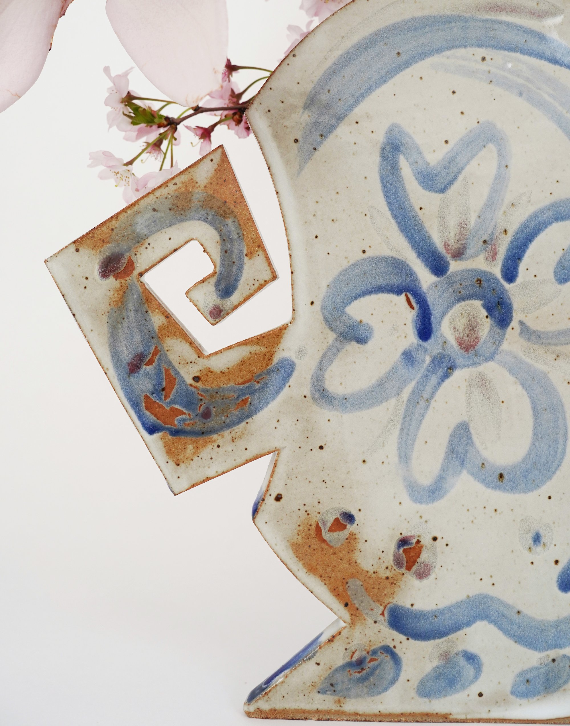 Double Strongman Vase (detail)