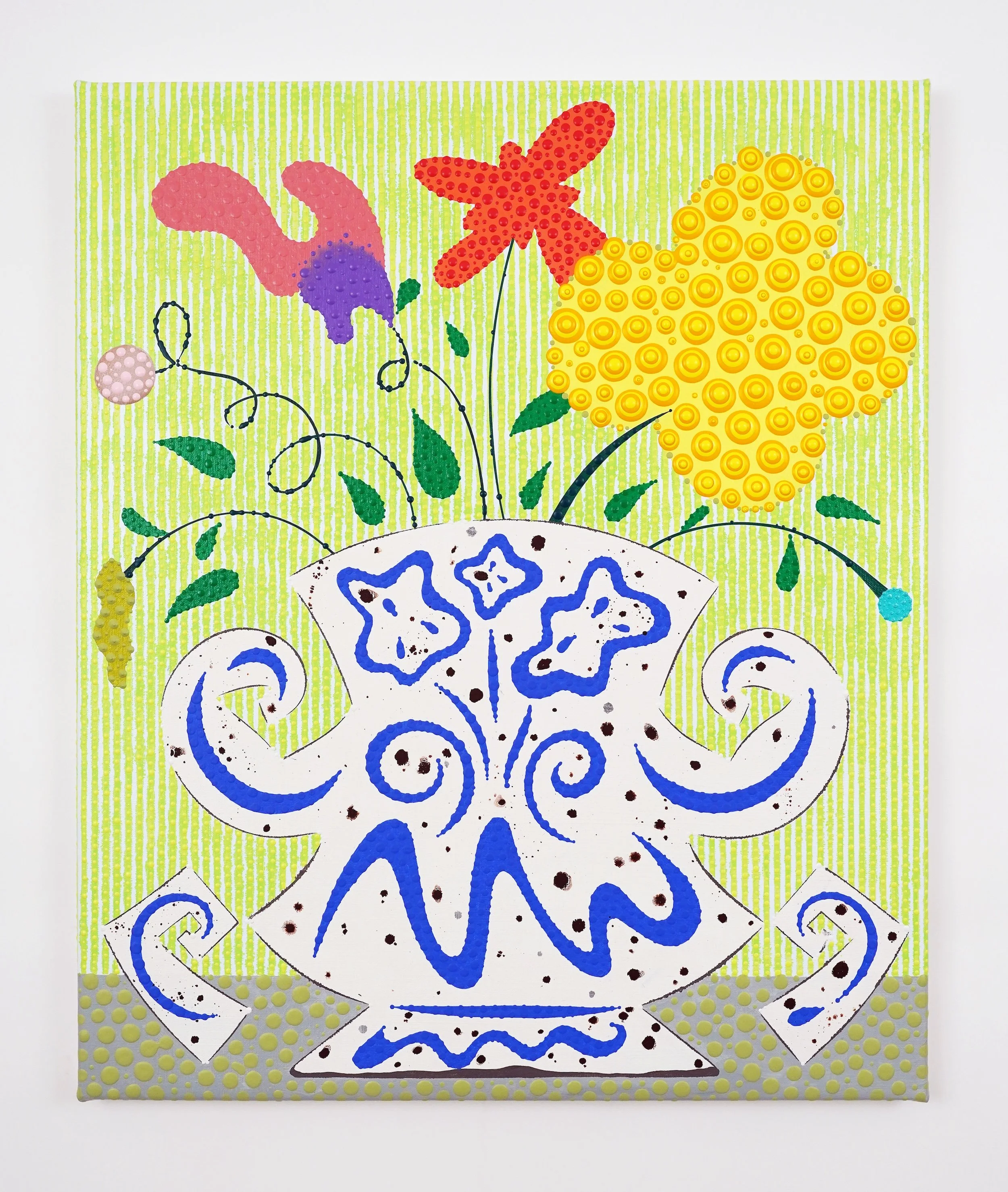 Flowers in Strongman Vase