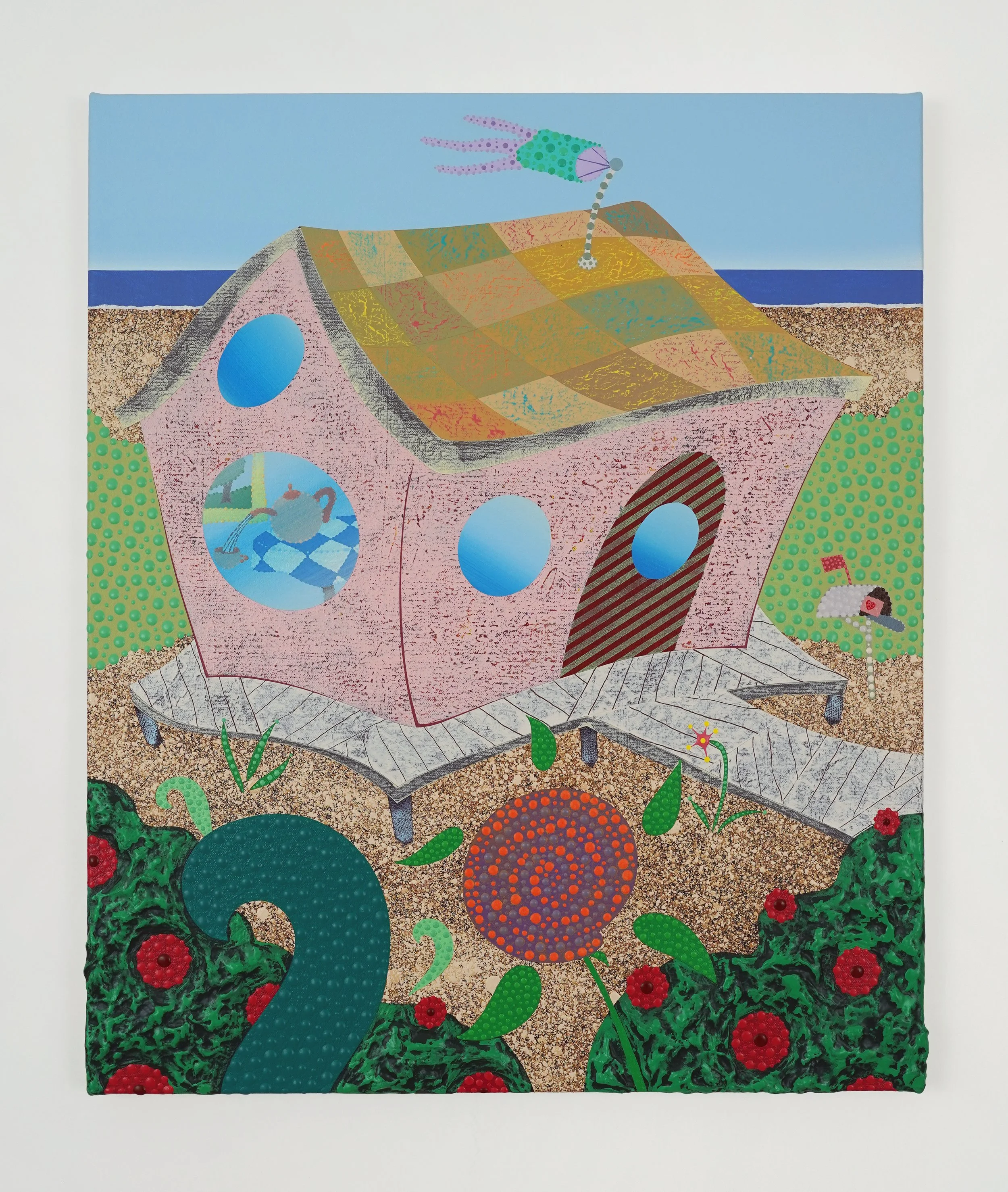 Pink House by the Sea 