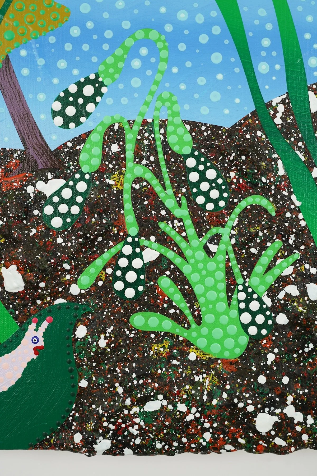 Snowing in Spring (detail)