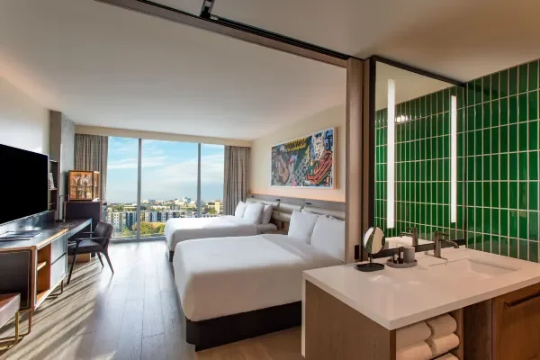 Double Queen Room at W Nashville Hotel in the Gulch