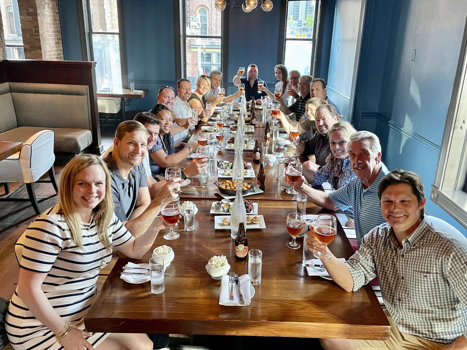 Corporate group food tour at Merchants Nashville