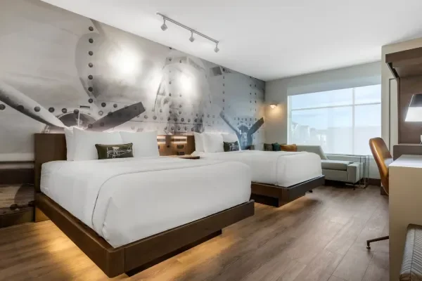 Hotel Room at the Cambria Nashville Airport Hotel