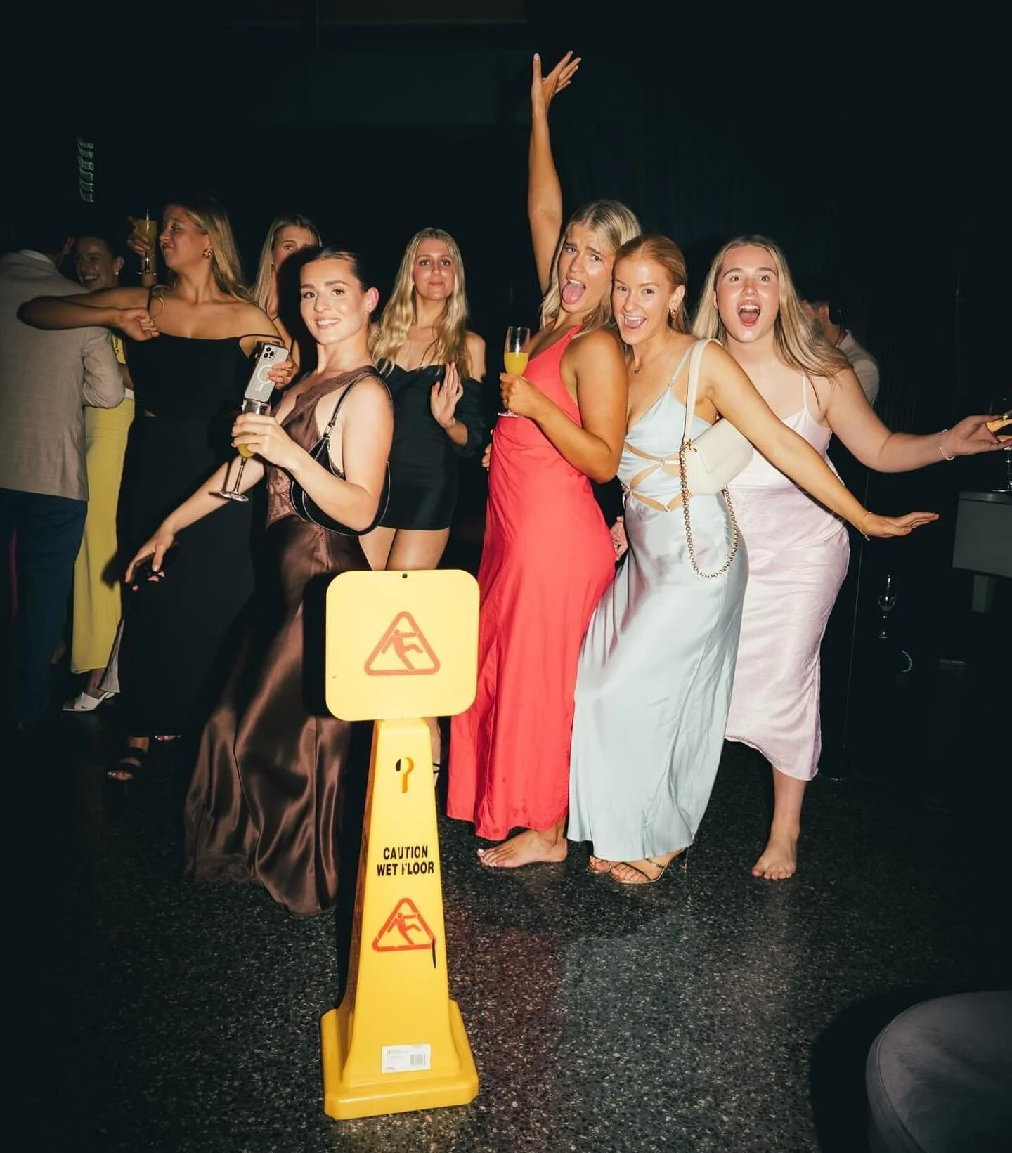 This year is about as new as this dance floor was wet 🎉 2024 lessgoooo 🥳📸