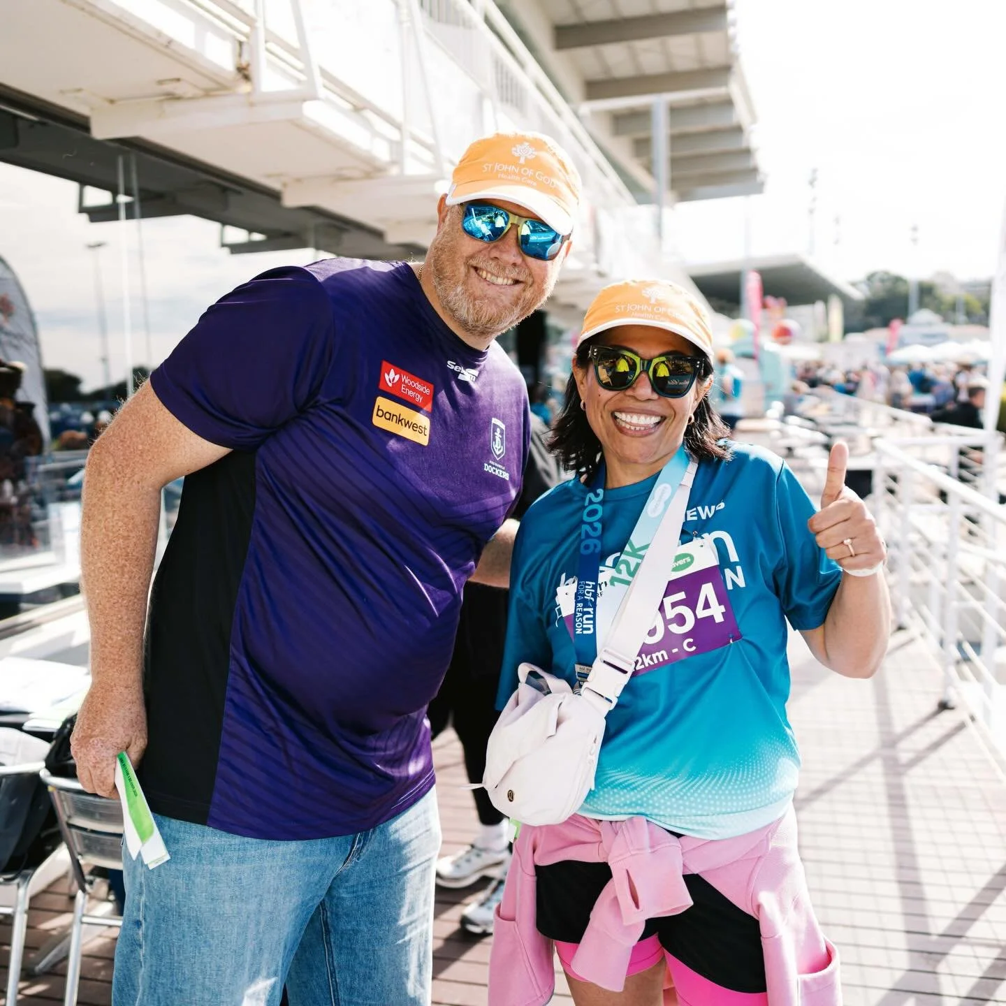 We loved capturing all the participants from St John of God who recently smashed out the @hbfrun this past weekend! The weather gods turned it on this year ☀️