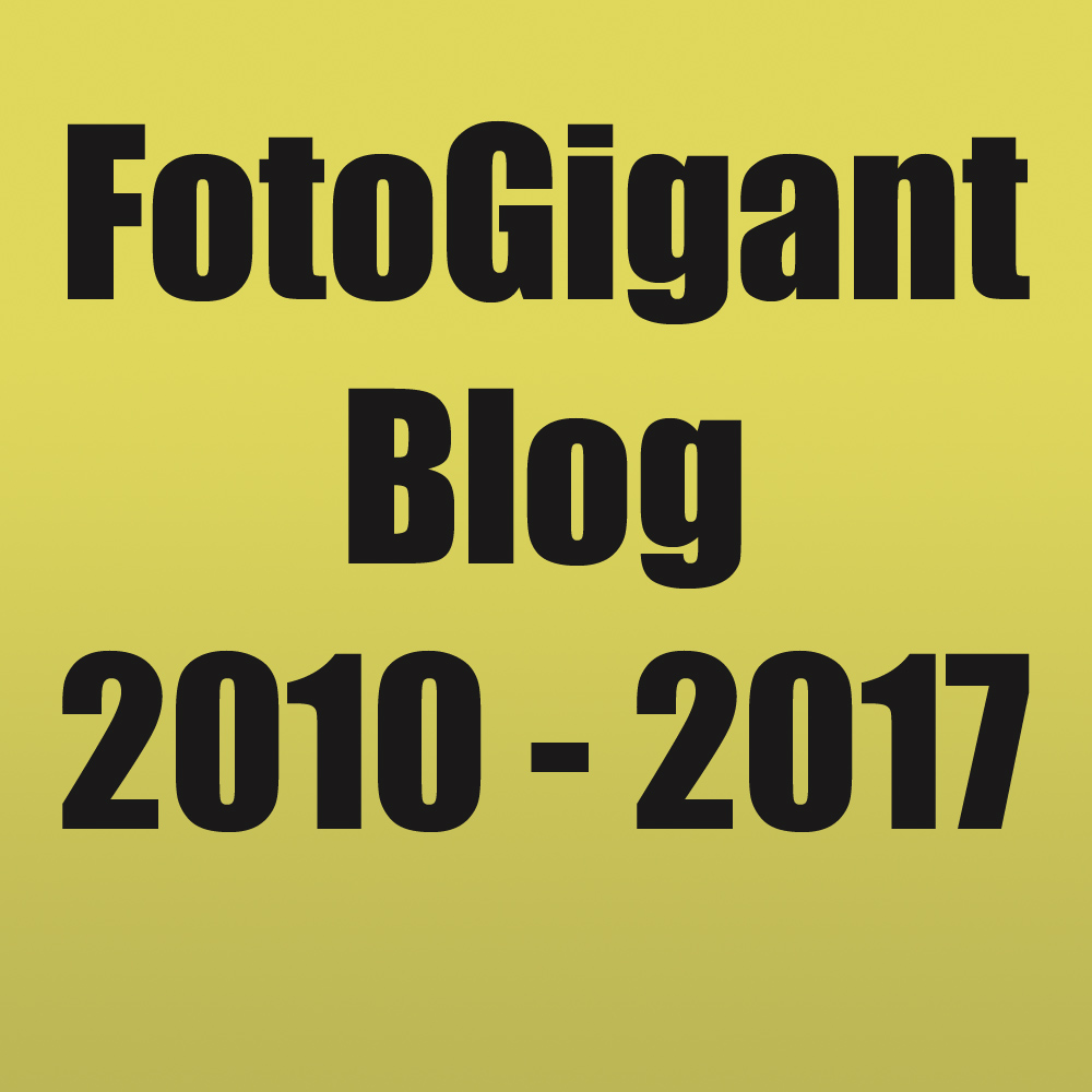 Siehe den FotoGigant Blog von 2010 bis 2017 hier