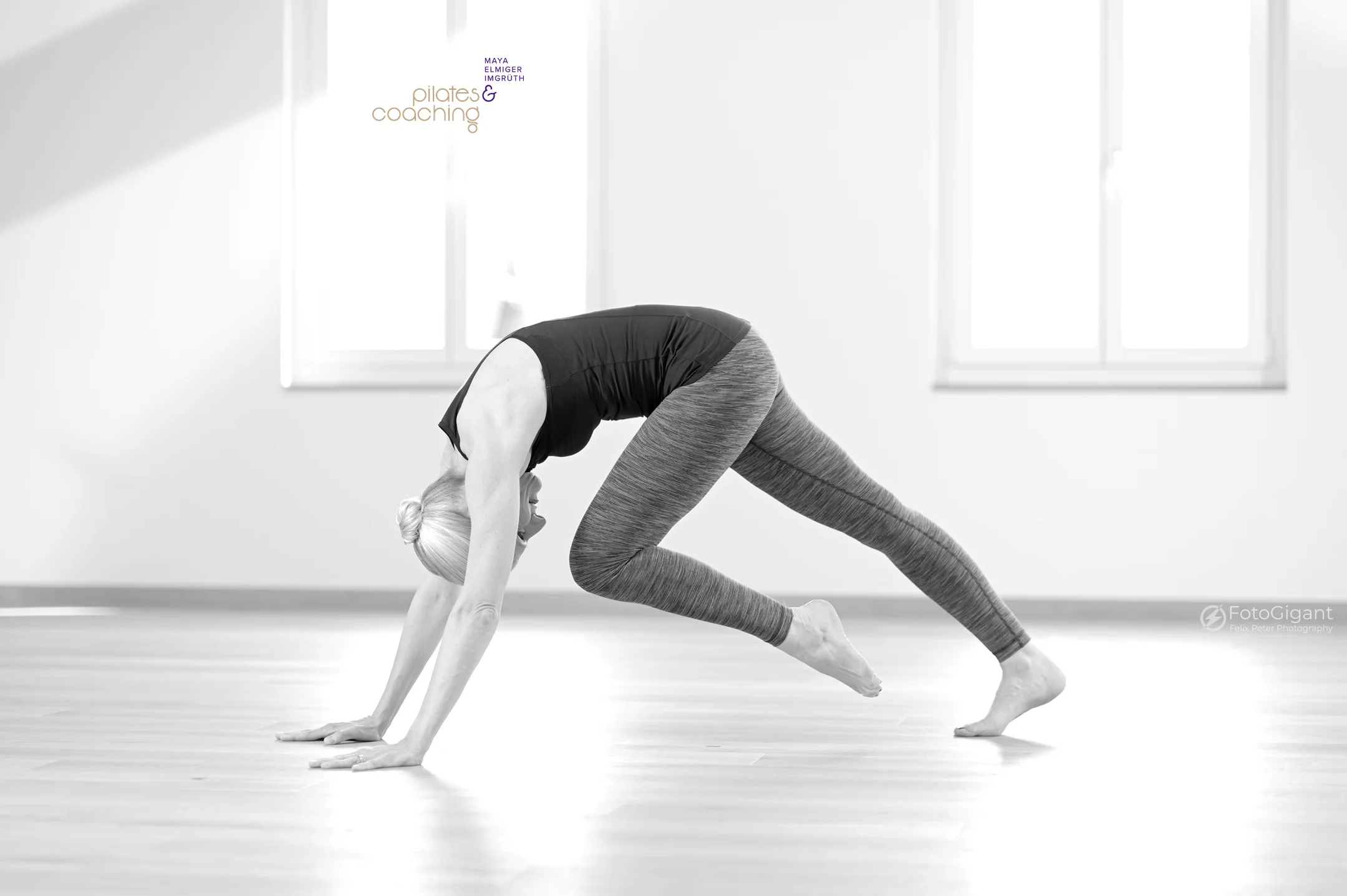 Shooting bei PILATES-COACHING