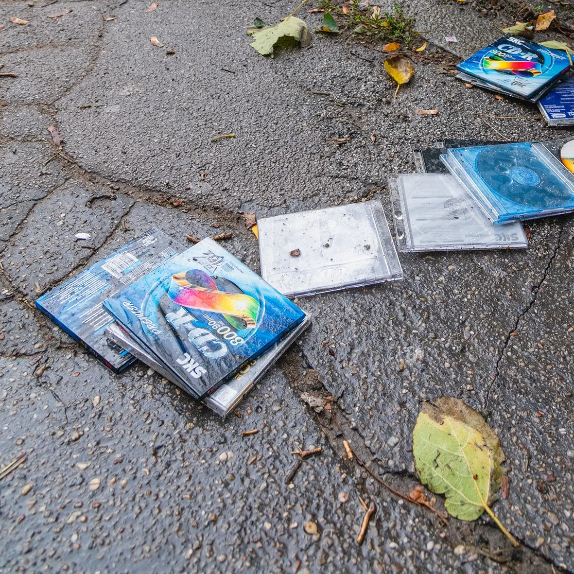 Ausstellung: CD die Treppe hinabsteigend