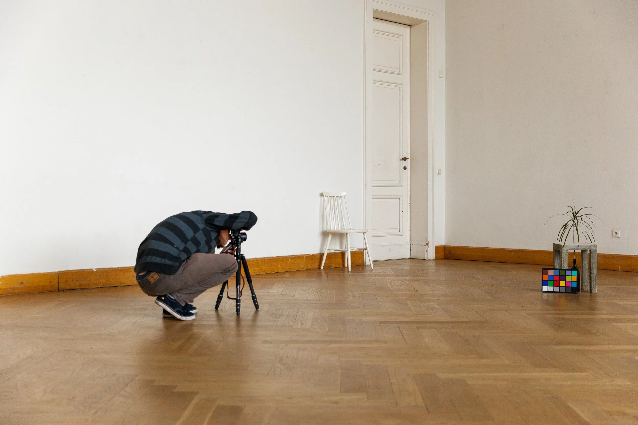 or many artists, documentation of their own work is part of the creative process.