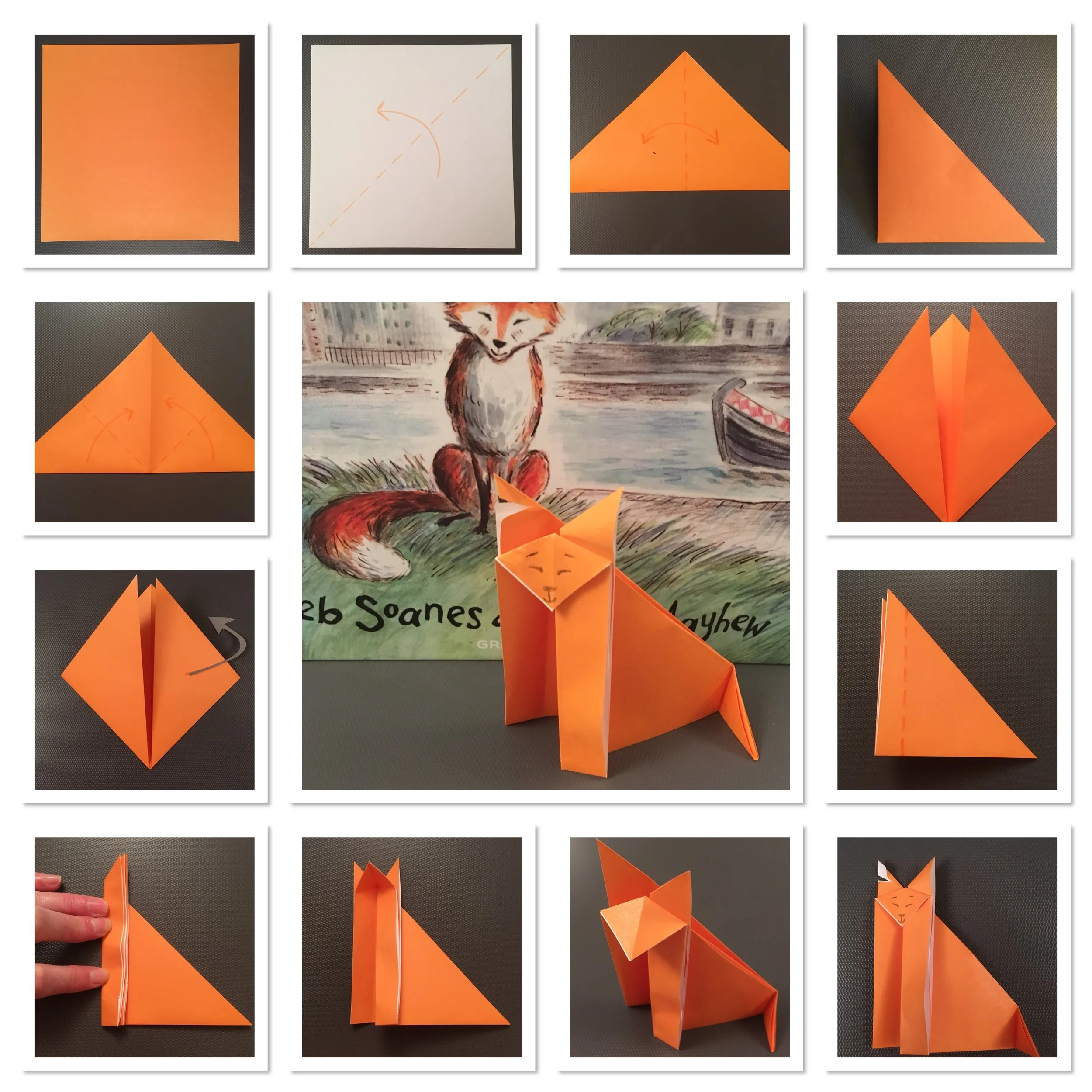Gaspard The Fox Origami Gaspard