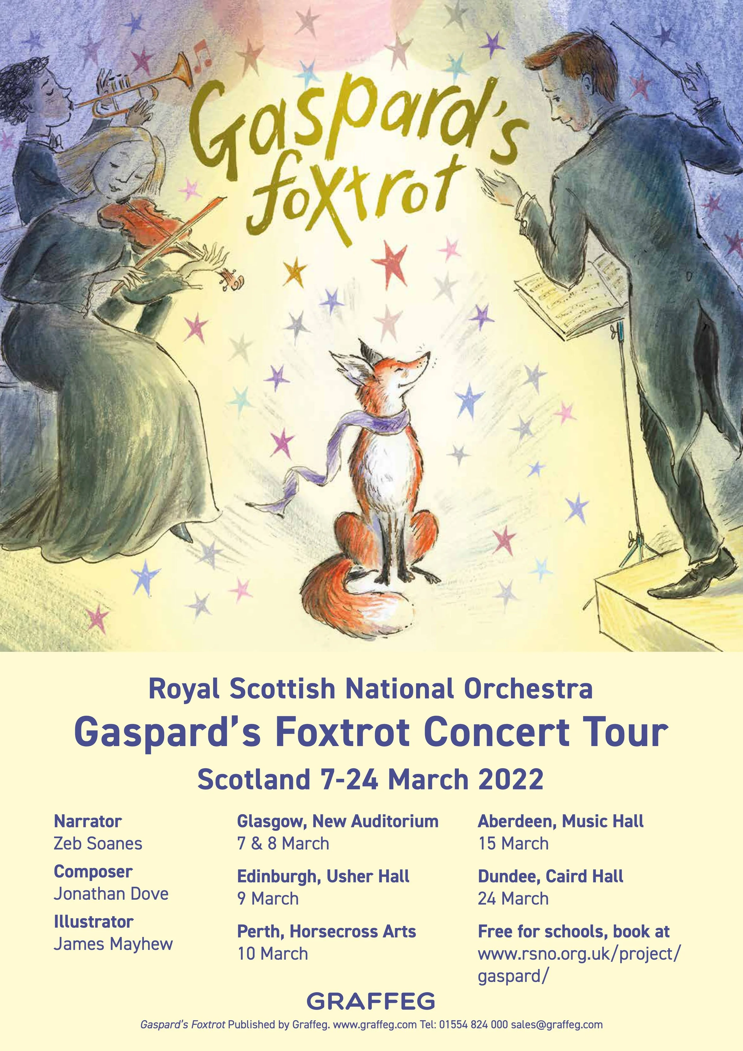 SCOTLAND - Gaspard's Foxtrot Concert Tour
