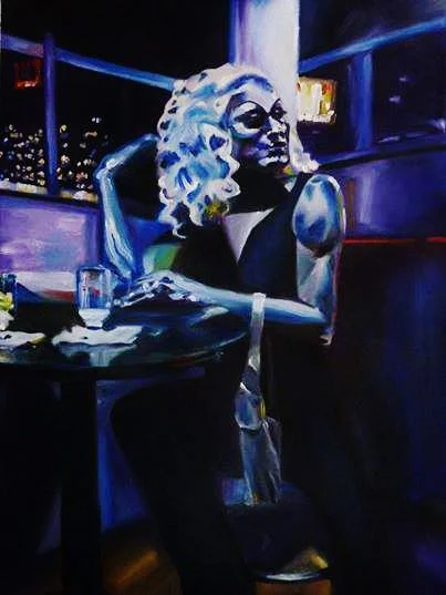 "Bobby Sox" 24X36 oil on canvas