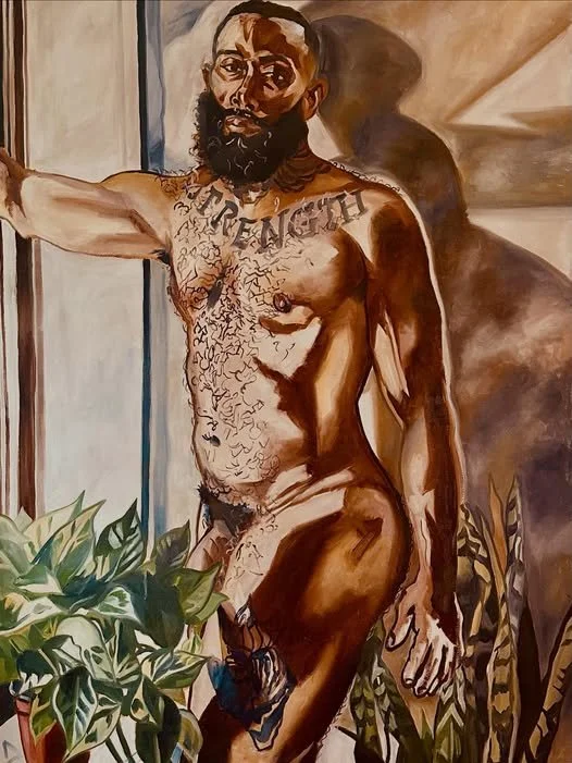 "Joshua Michael Cruz" 33X52" 2025