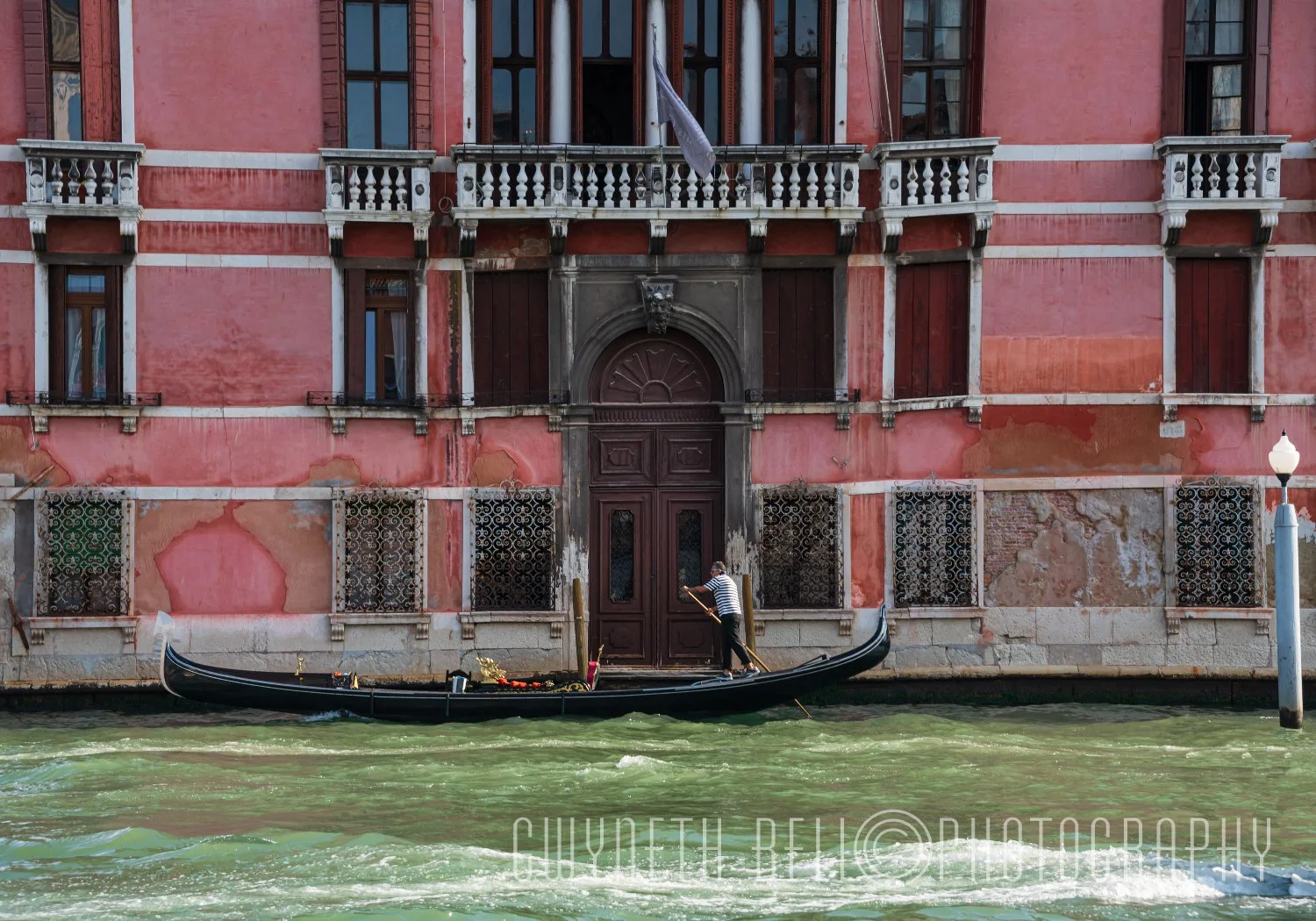 Gondola on the Grand Canal, Venice