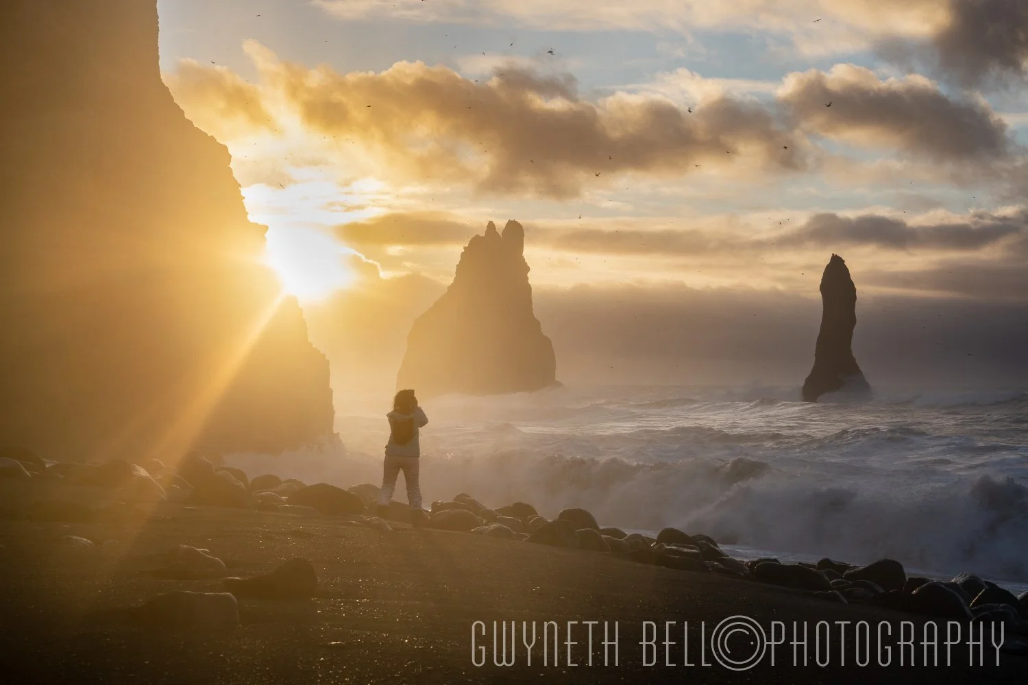 Sunrise at Reynisfjara