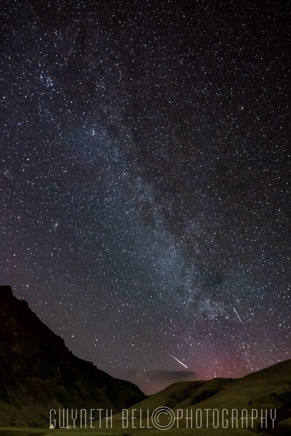The Milkyway at Skogafoss