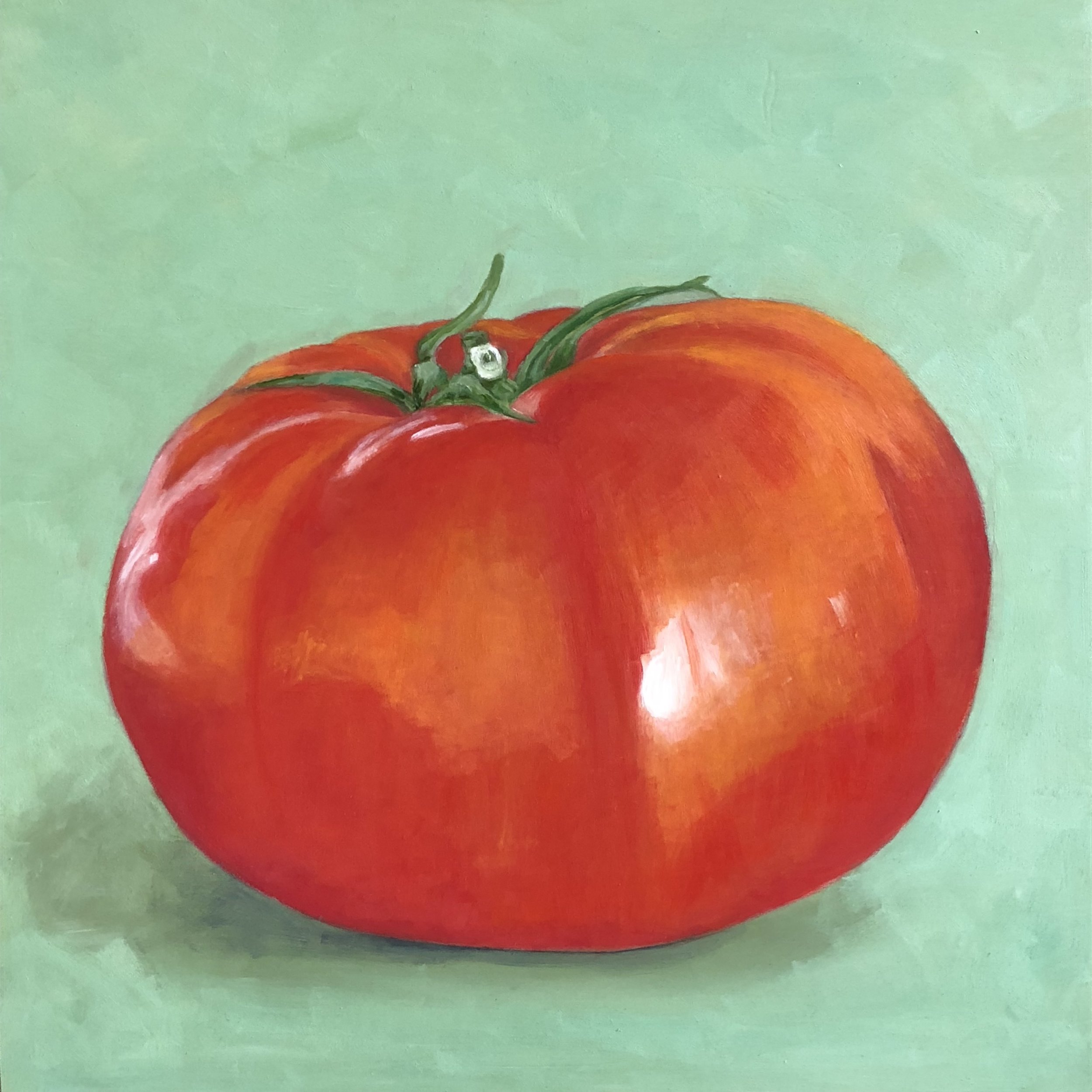 Tomato, 12" x 12" x 2"