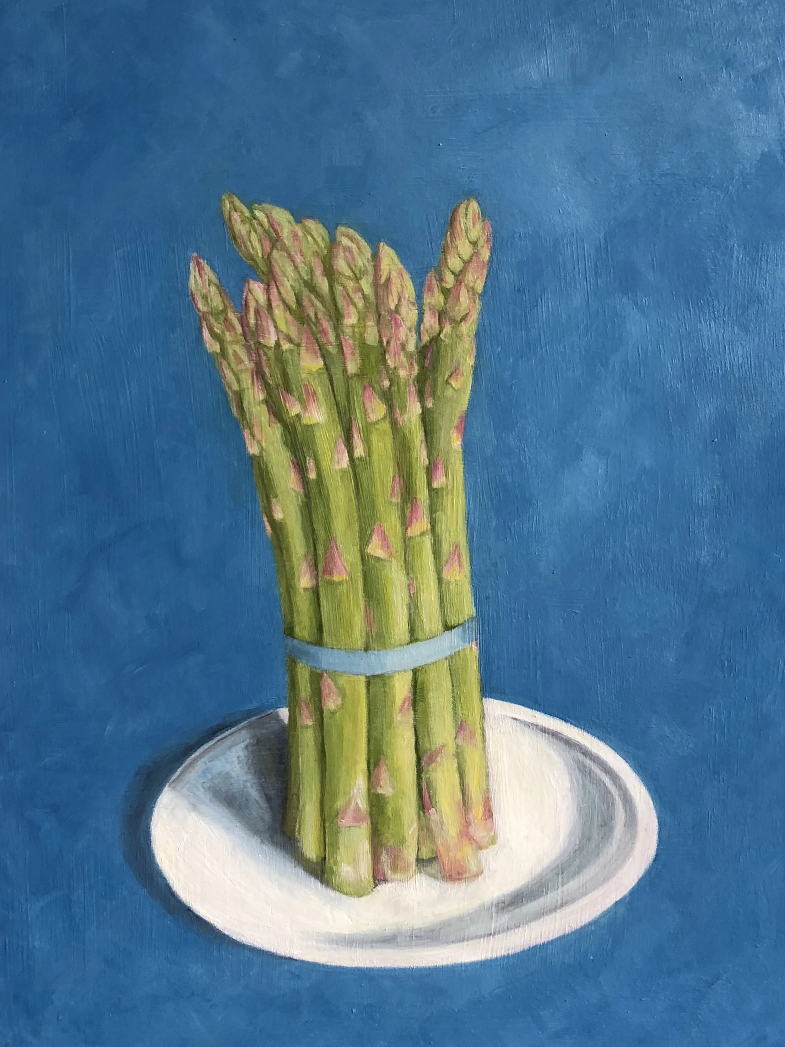 Asparagus, 9" x 12" x 1"